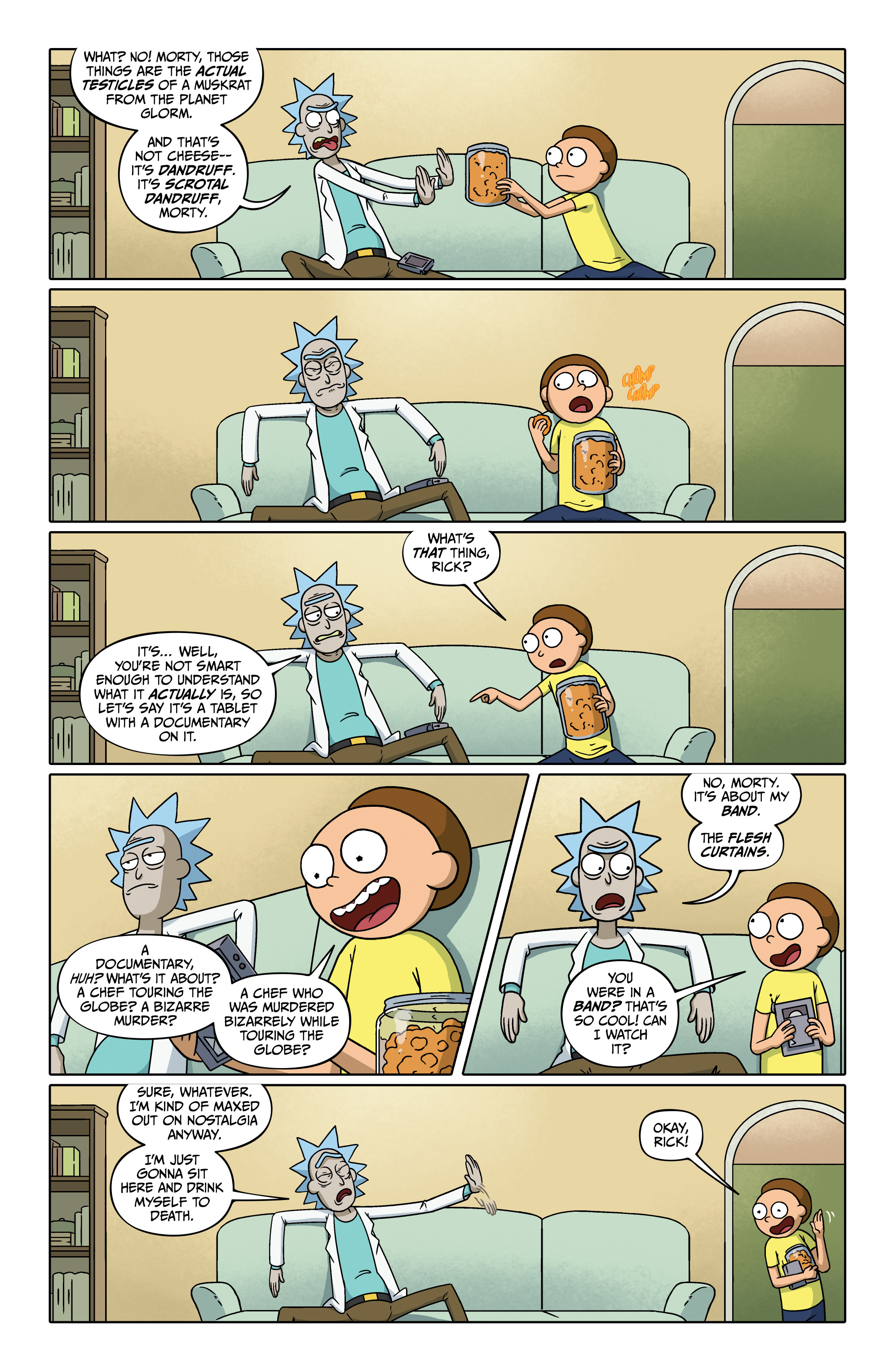 Read online Rick and Morty Presents: The Flesh Curtains comic -  Issue # Full - 4