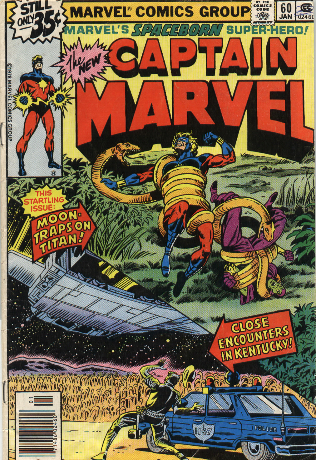 Read online Captain Marvel (1968) comic -  Issue #60 - 2
