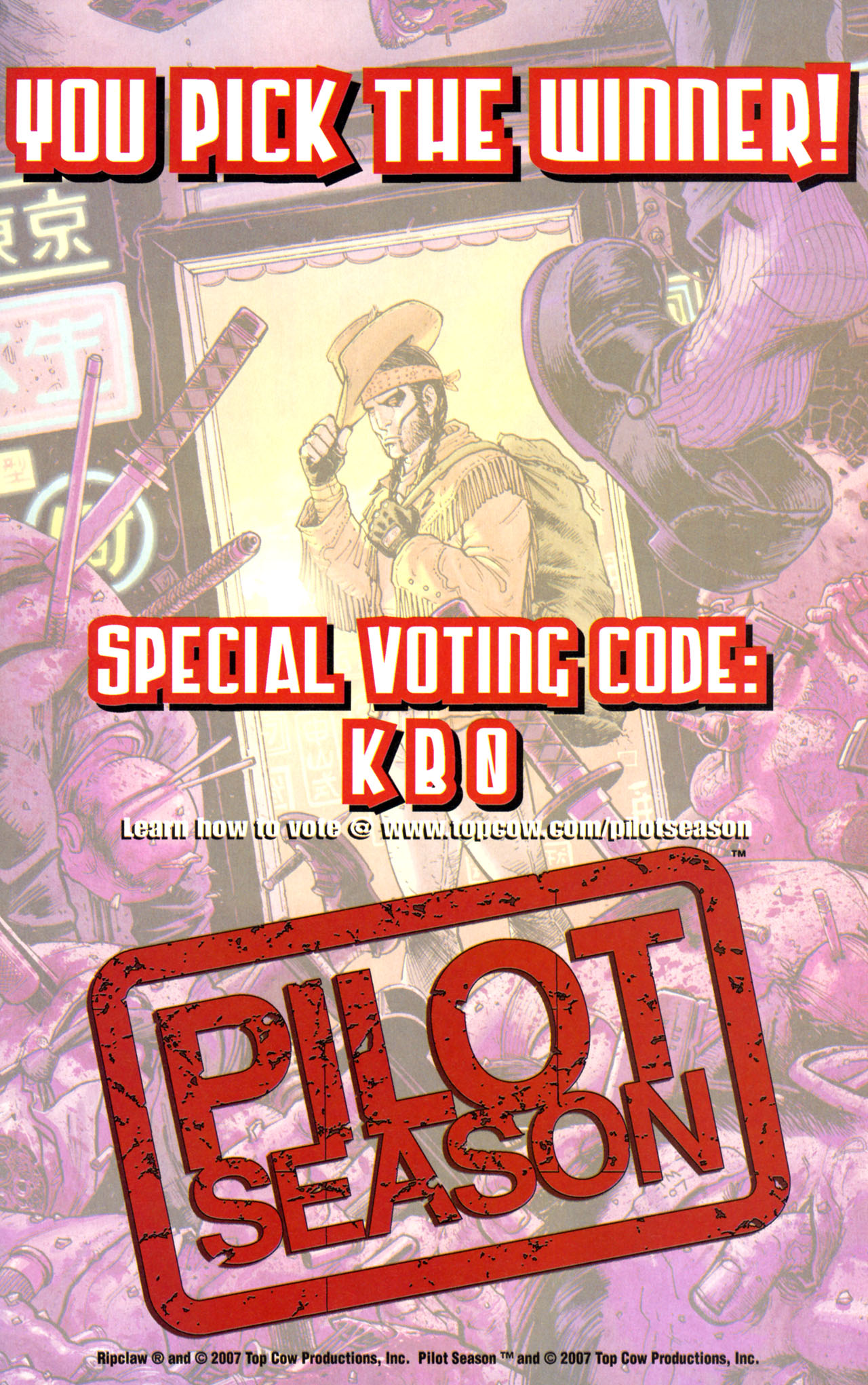 Read online Pilot Season 2007 comic -  Issue # Issue Ripclaw - 25