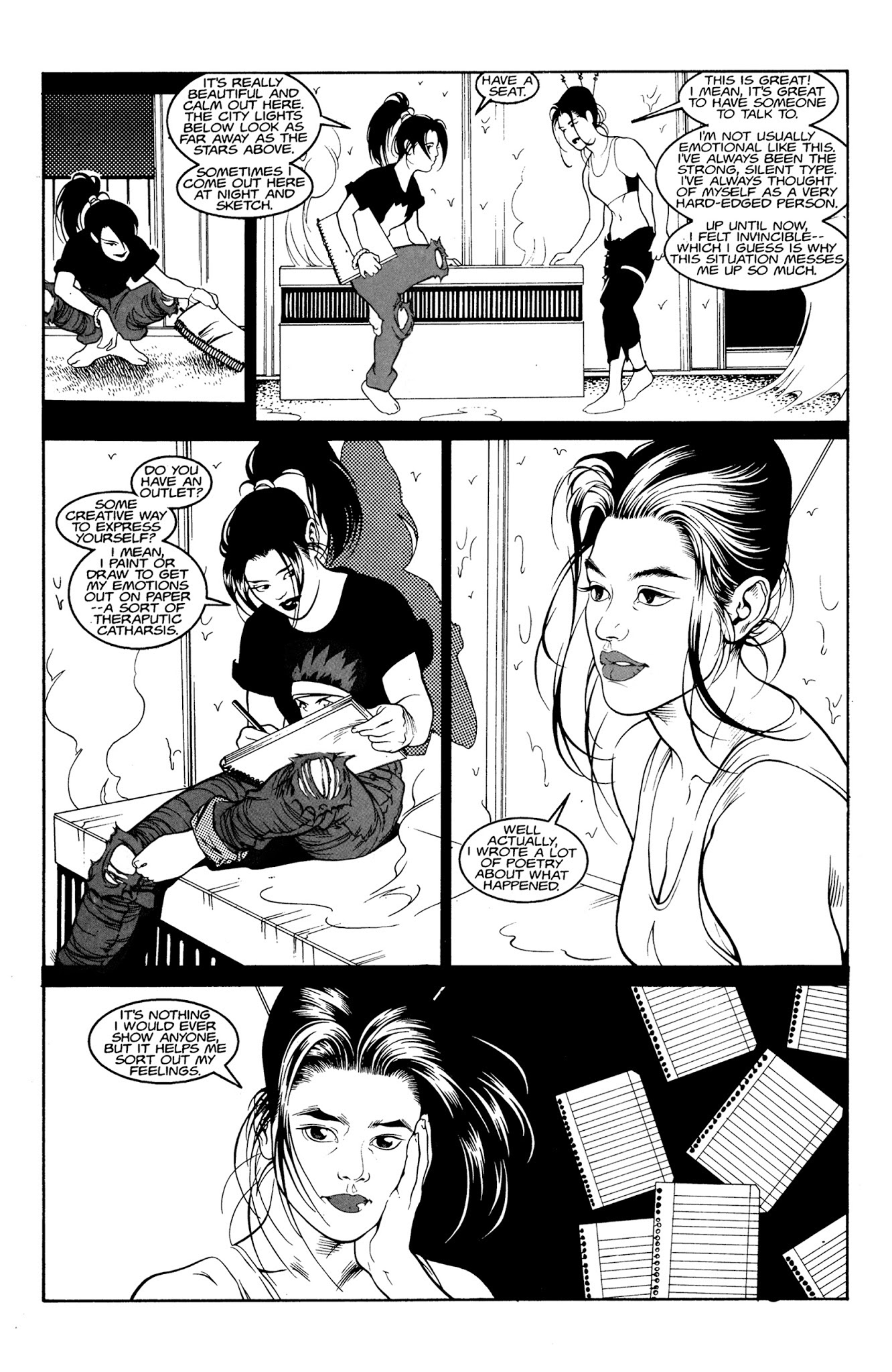 Read online Kabuki: Masks of the Noh comic -  Issue #4 - 10