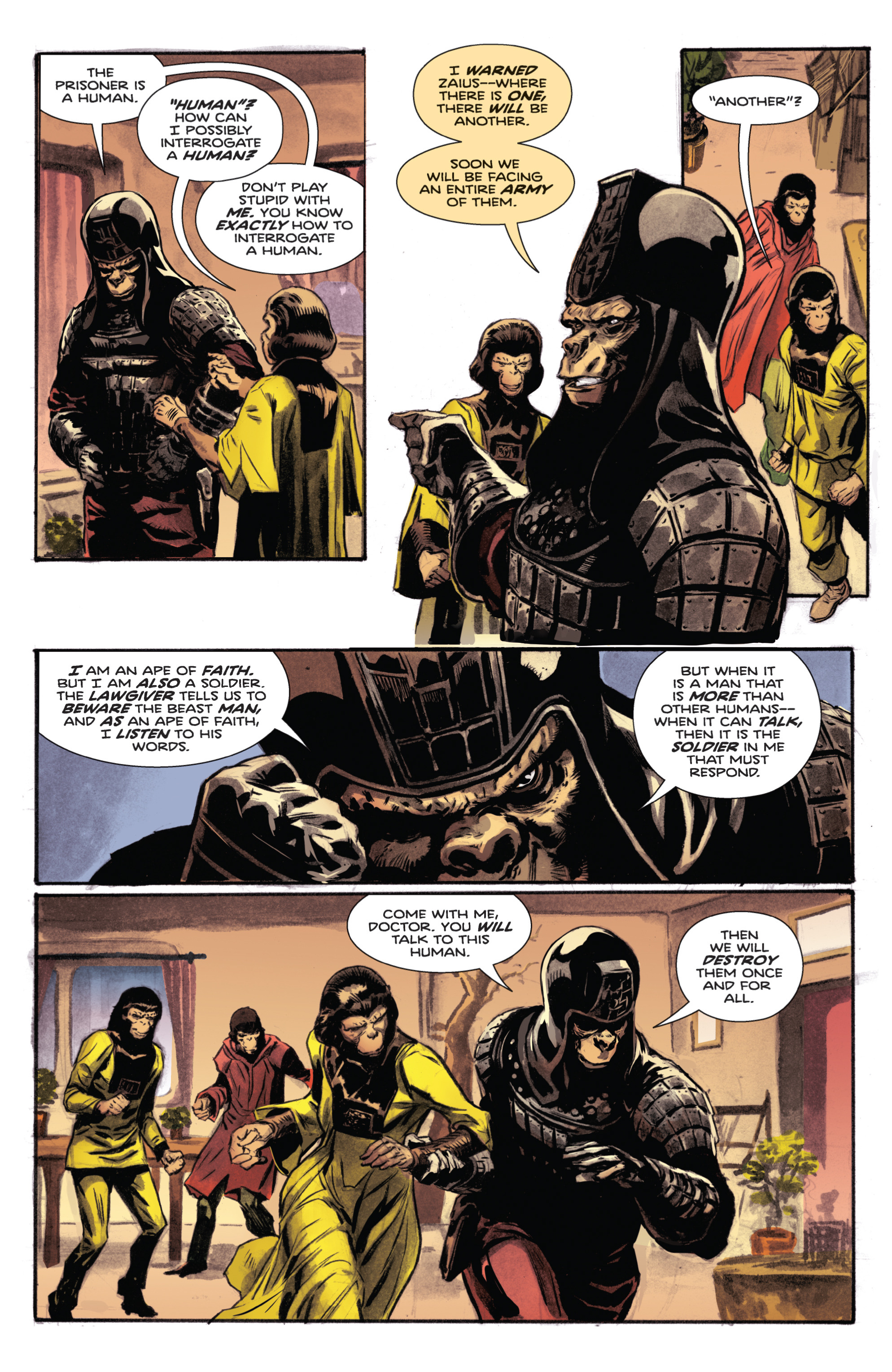 Read online Tarzan On the Planet of the Apes comic -  Issue #5 - 5