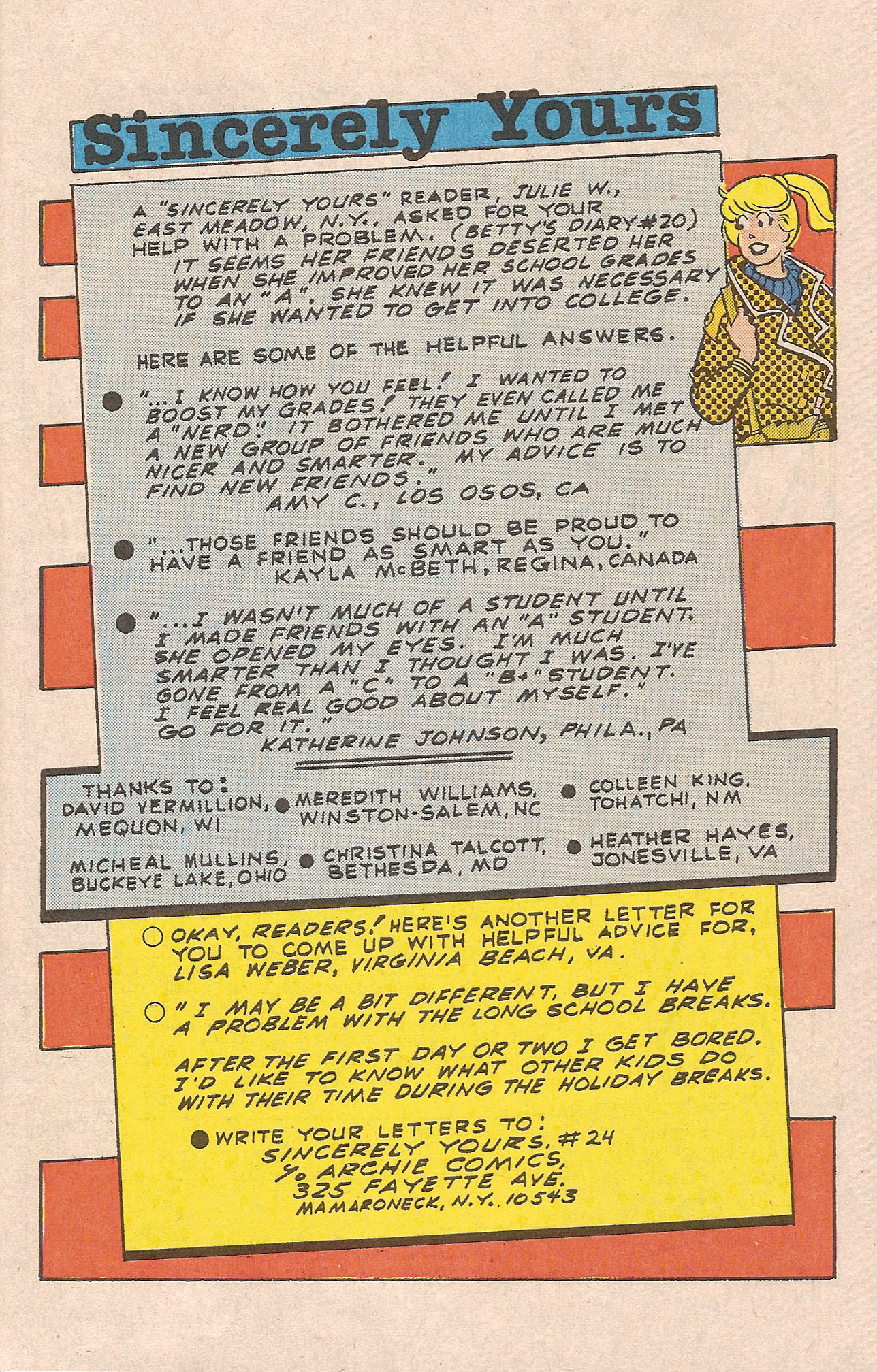 Read online Betty's Diary comic -  Issue #24 - 27