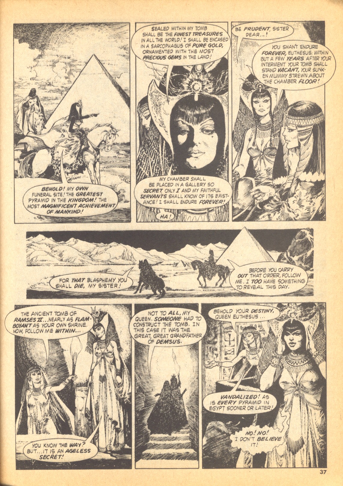 Read online Creepy (1964) comic -  Issue #92 - 36