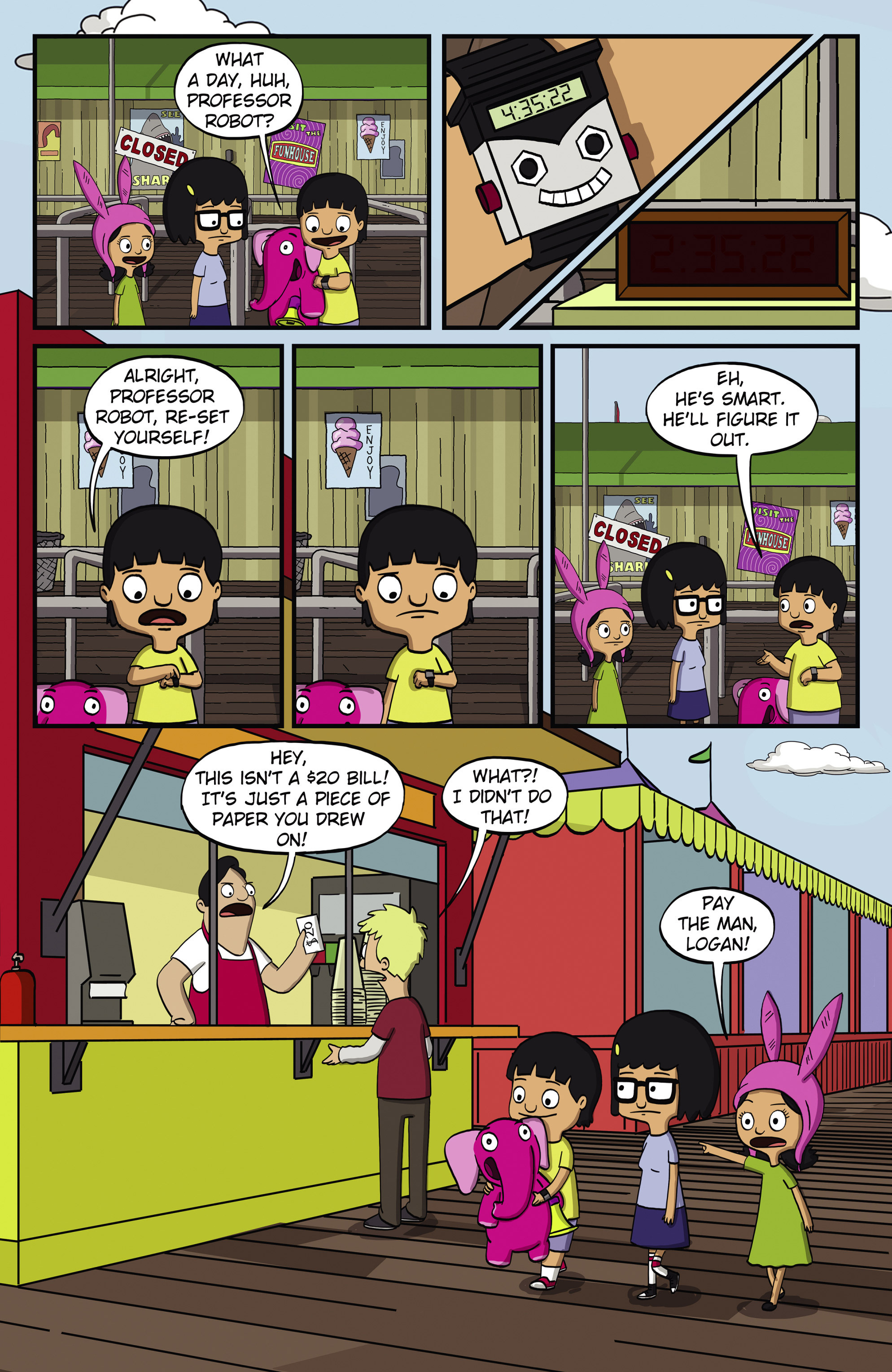 Read online Bob's Burgers (2015) comic -  Issue #3 - 19