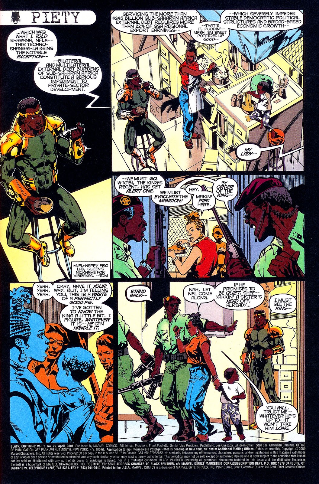 Black Panther (1998) issue 29 - Page 2