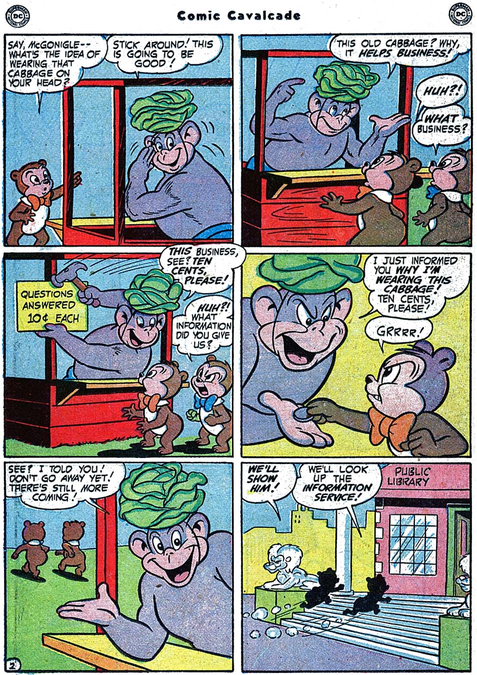 Read online Comic Cavalcade comic -  Issue #38 - 20