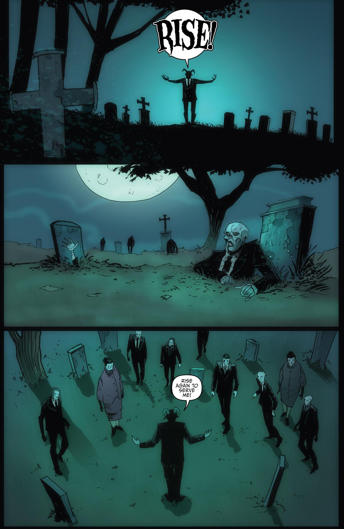Read online October Faction: Supernatural Dreams comic -  Issue #5 - 8