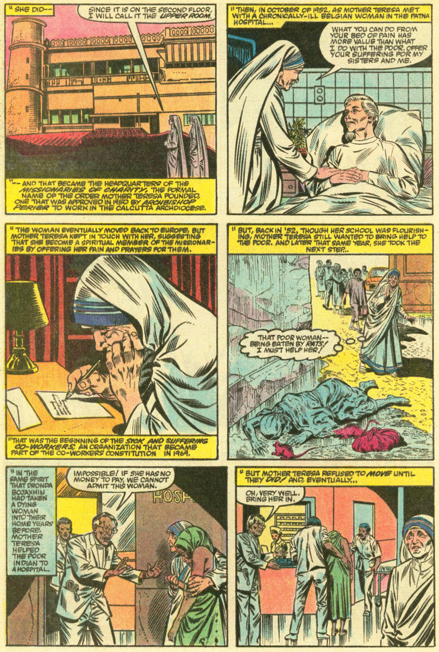 Read online Mother Teresa of Calcutta comic -  Issue # Full - 32