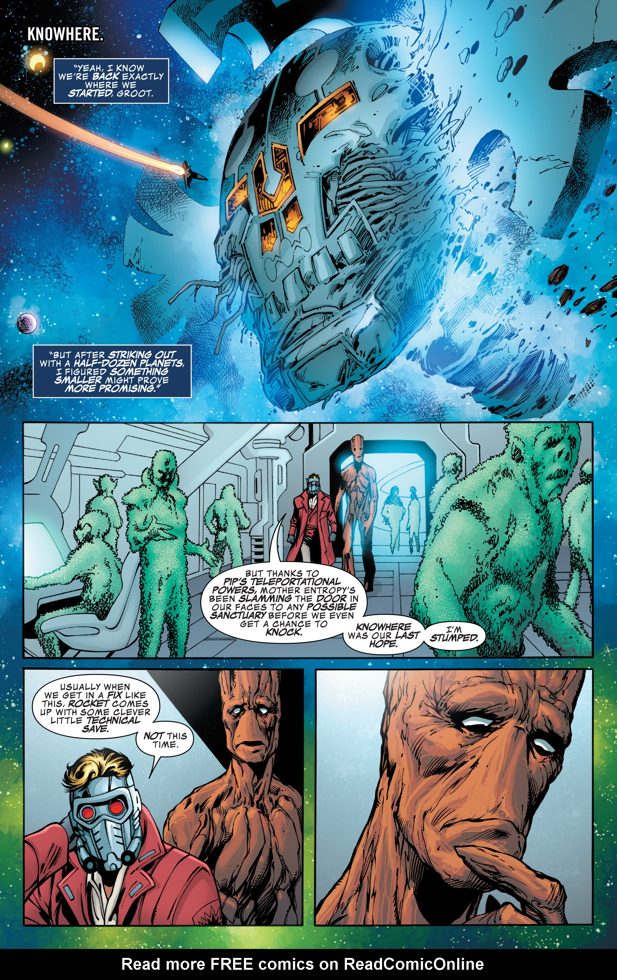 Read online Guardians of the Galaxy: Mother Entropy comic -  Issue #4 - 19