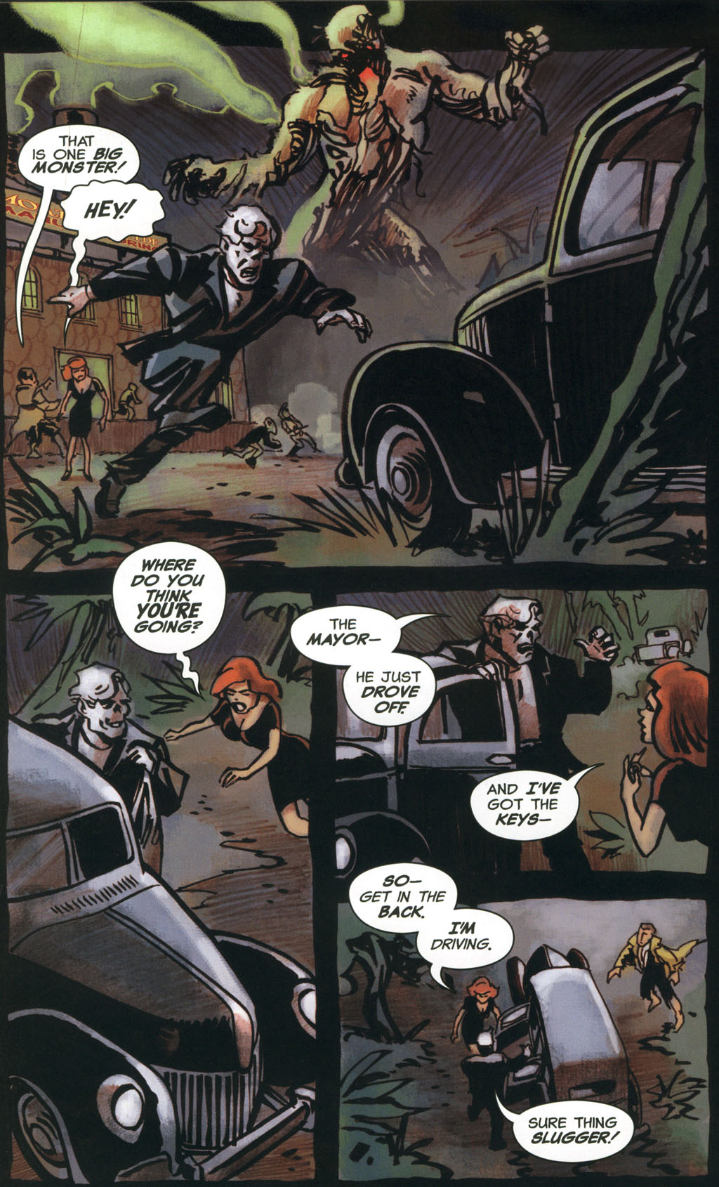 Read online Frankenstein Mobster comic -  Issue #6 - 23