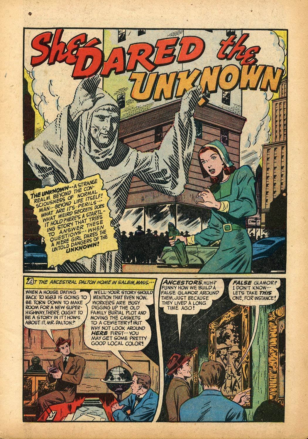 Read online Adventures Into The Unknown comic -  Issue #5 - 3