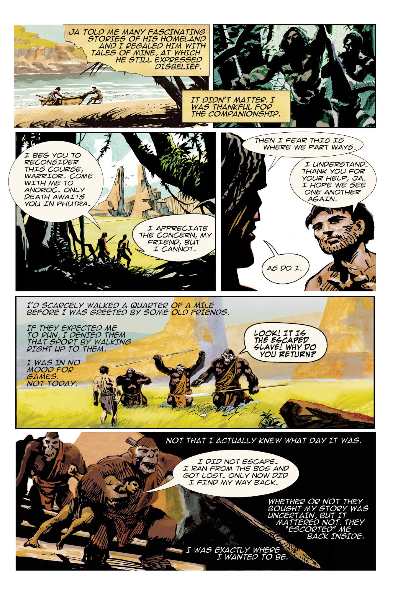 Read online Edgar Rice Burroughs' At the Earth's Core comic -  Issue # TPB - 58