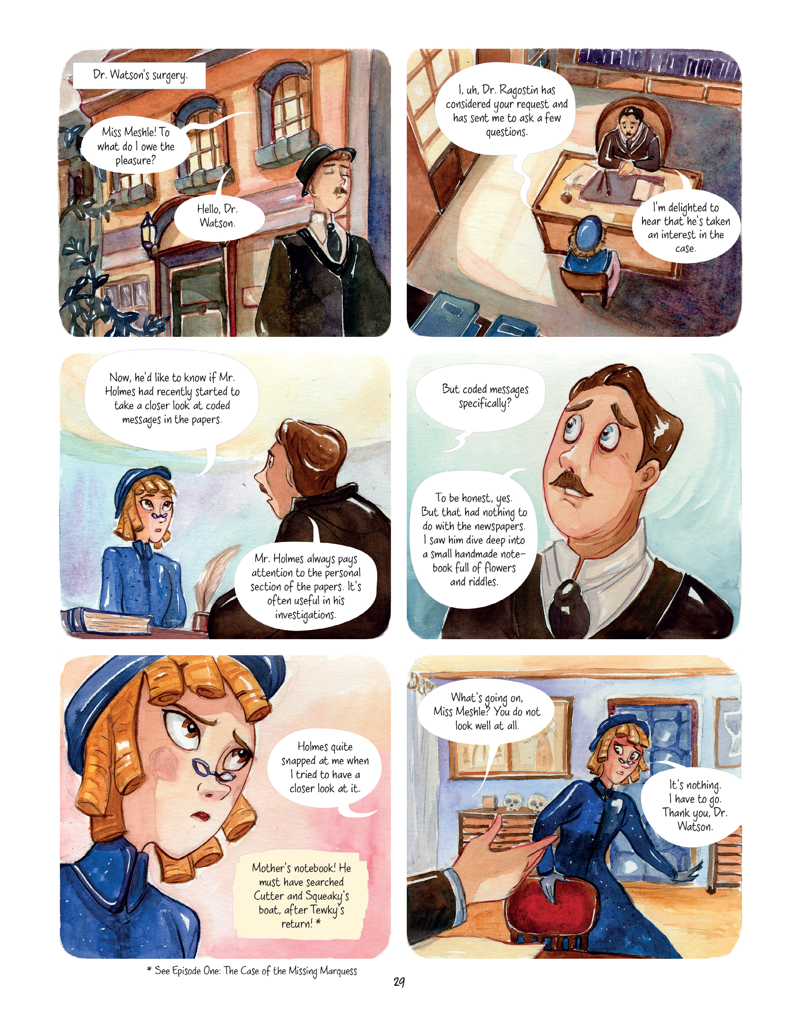 Read online An Enola Holmes Mystery comic -  Issue #2 - 31