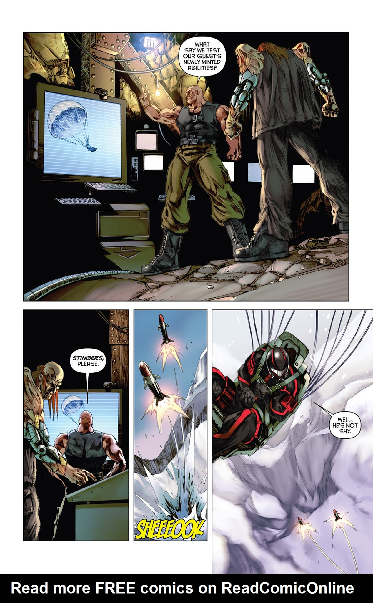 Read online Bionic Man comic -  Issue #8 - 9