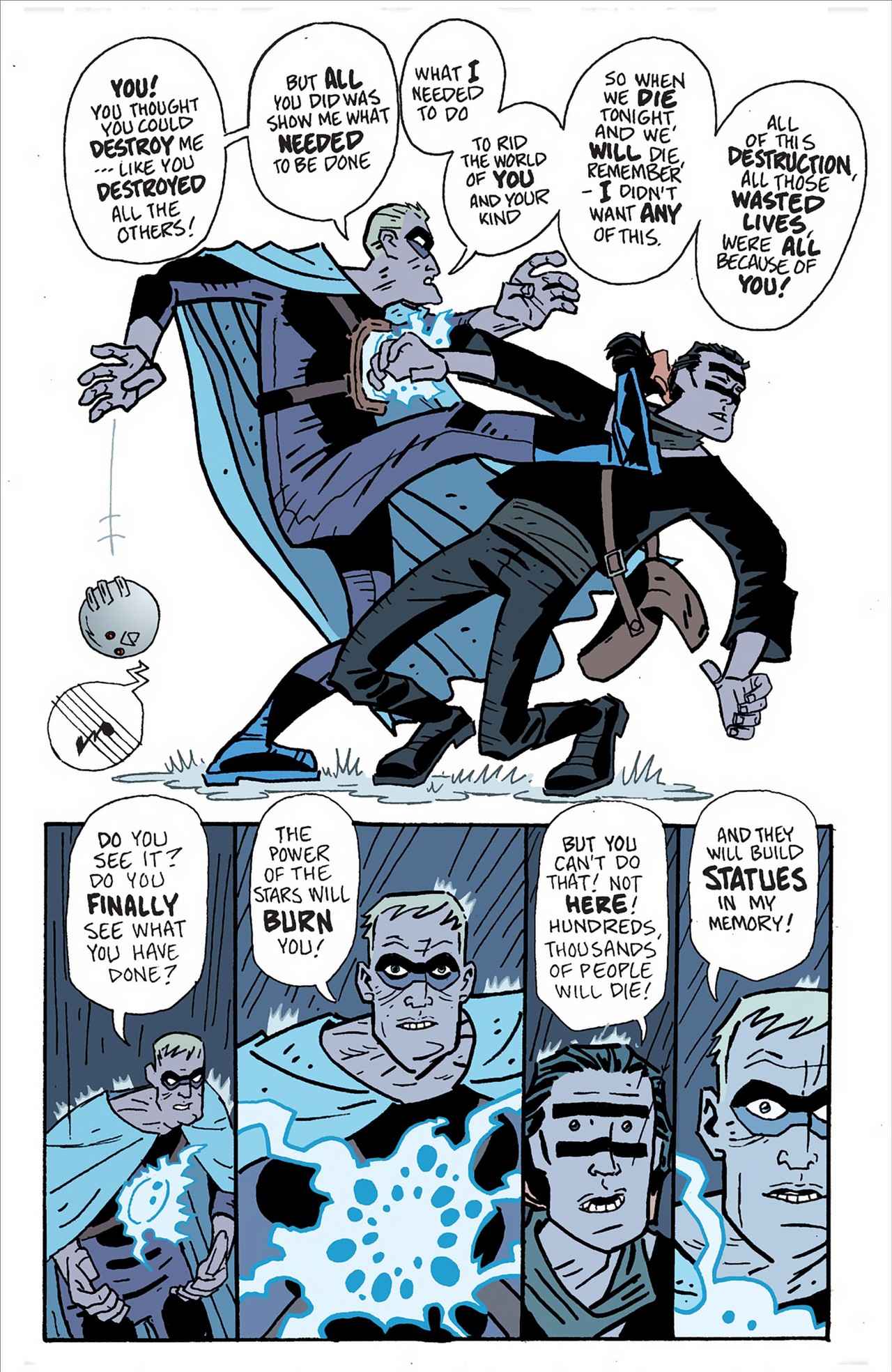 Read online Mudman comic -  Issue #3 - 6