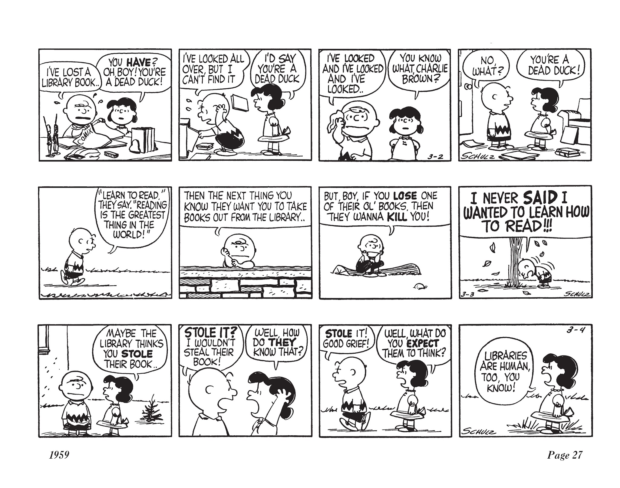 Read online The Complete Peanuts comic -  Issue # TPB 5 - 43
