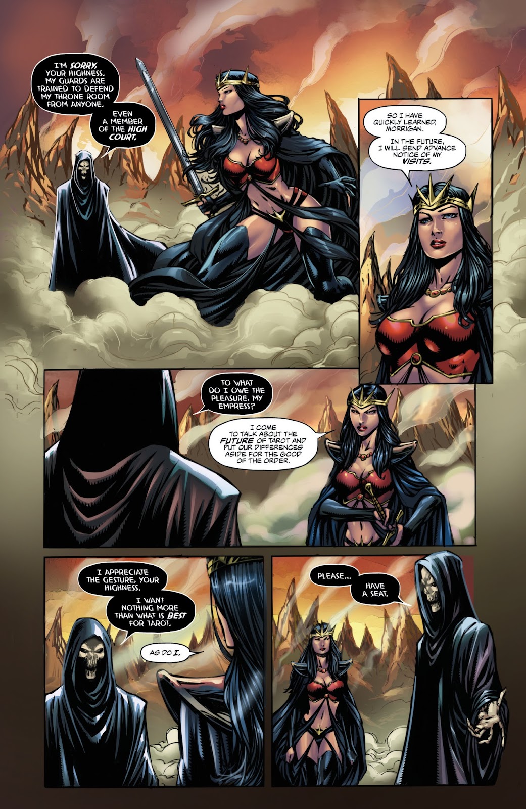 Grimm Fairy Tales: Tarot issue 4 - Page 9