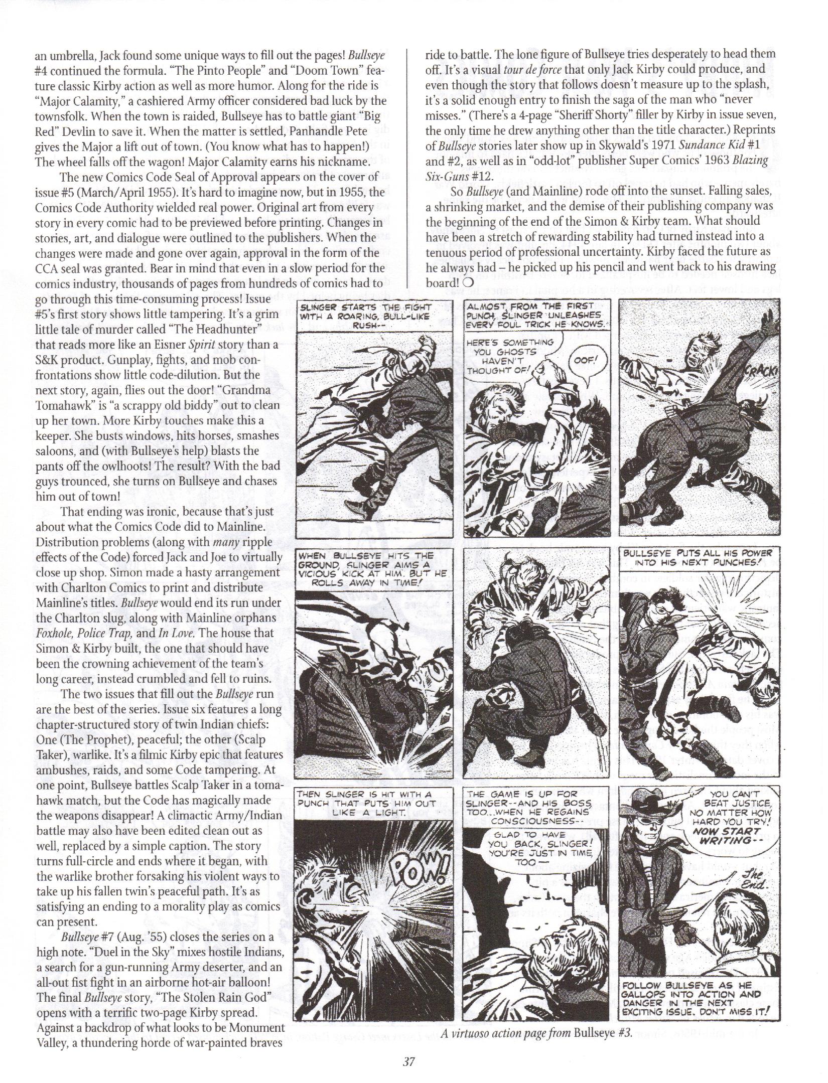 Read online The Jack Kirby Collector comic -  Issue #16 - 37