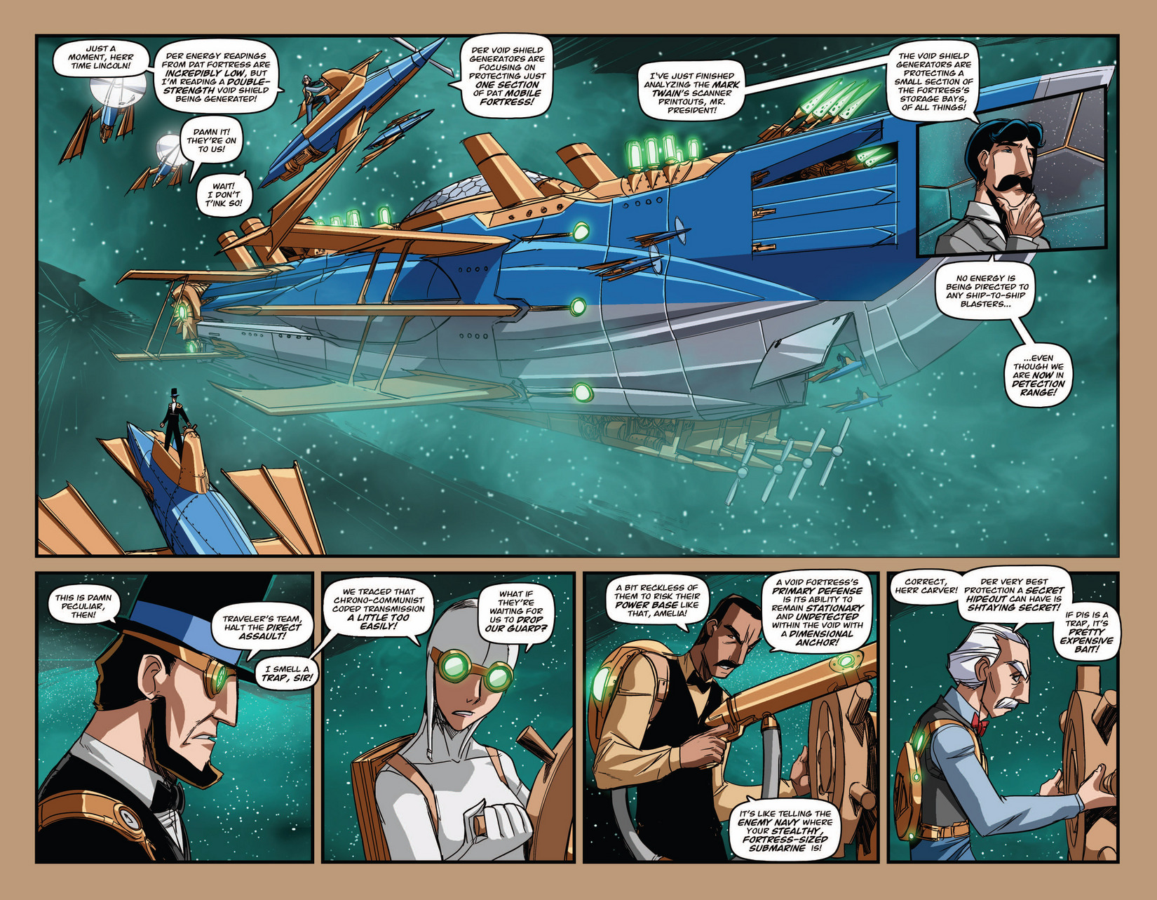 Read online Time Lincoln: Jack to the Future comic -  Issue # Full - 4
