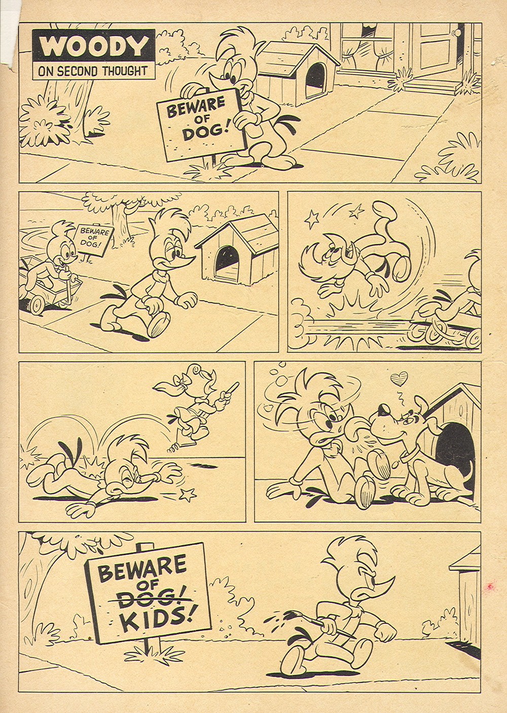 Read online Walter Lantz Woody Woodpecker (1952) comic -  Issue #72 - 36