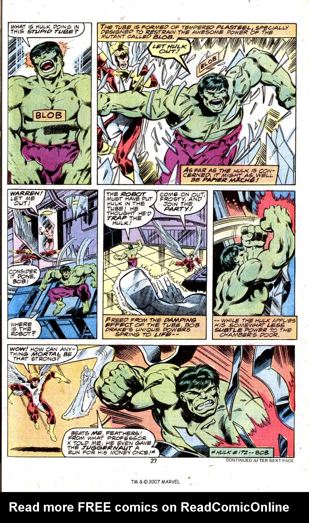 Read online The Incredible Hulk Annual comic -  Issue #7 - 29