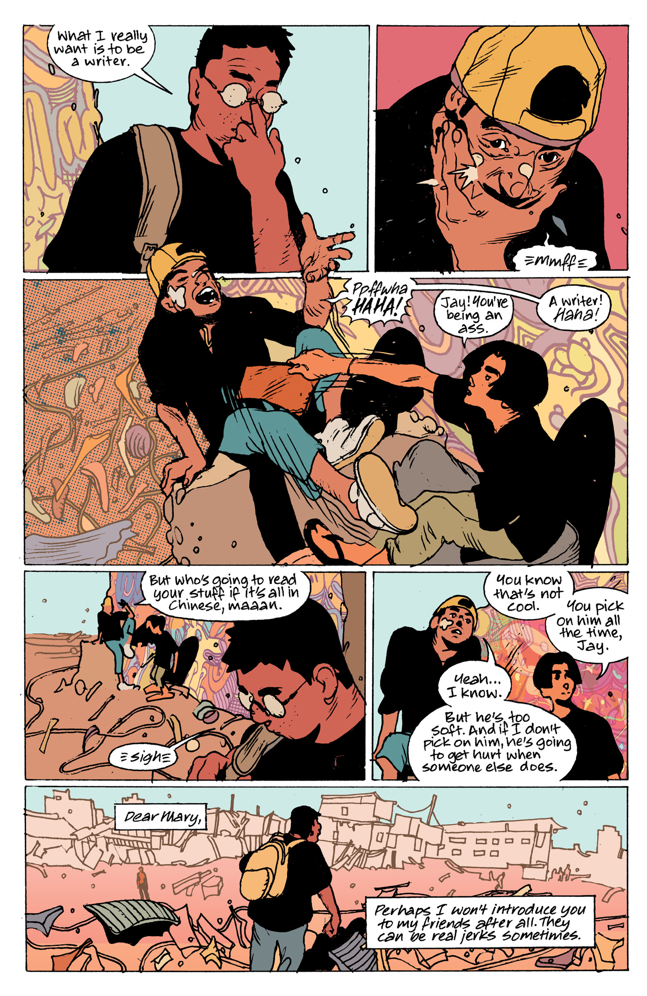 Read online Grafity’s Wall comic -  Issue # TPB - 94