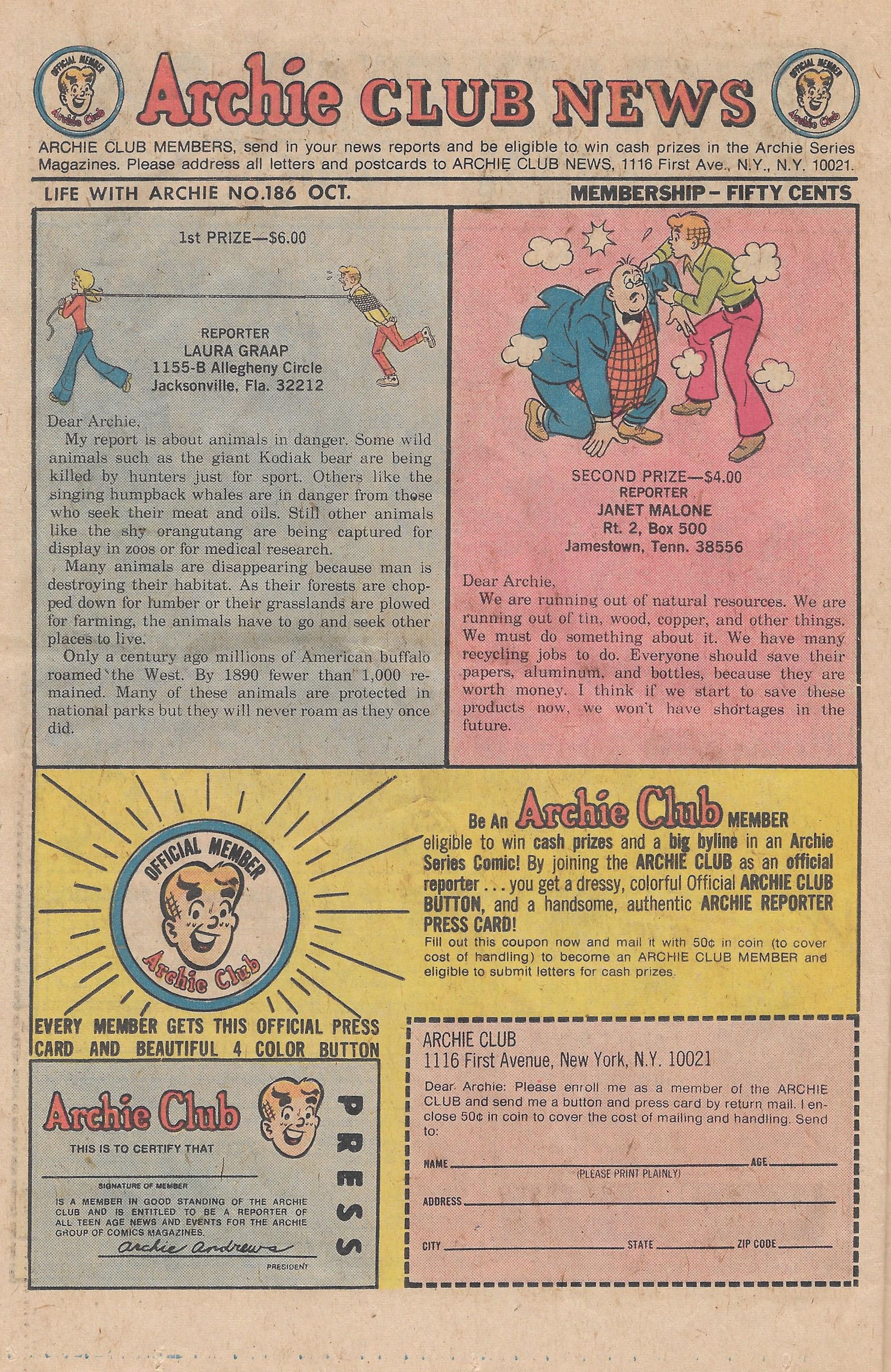 Read online Life With Archie (1958) comic -  Issue #186 - 26