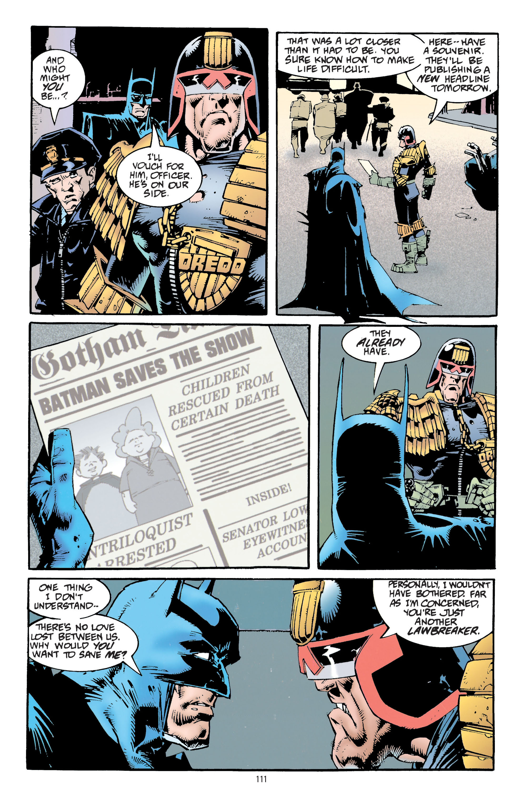Read online Batman/Judge Dredd Collection comic -  Issue # TPB (Part 1) - 111