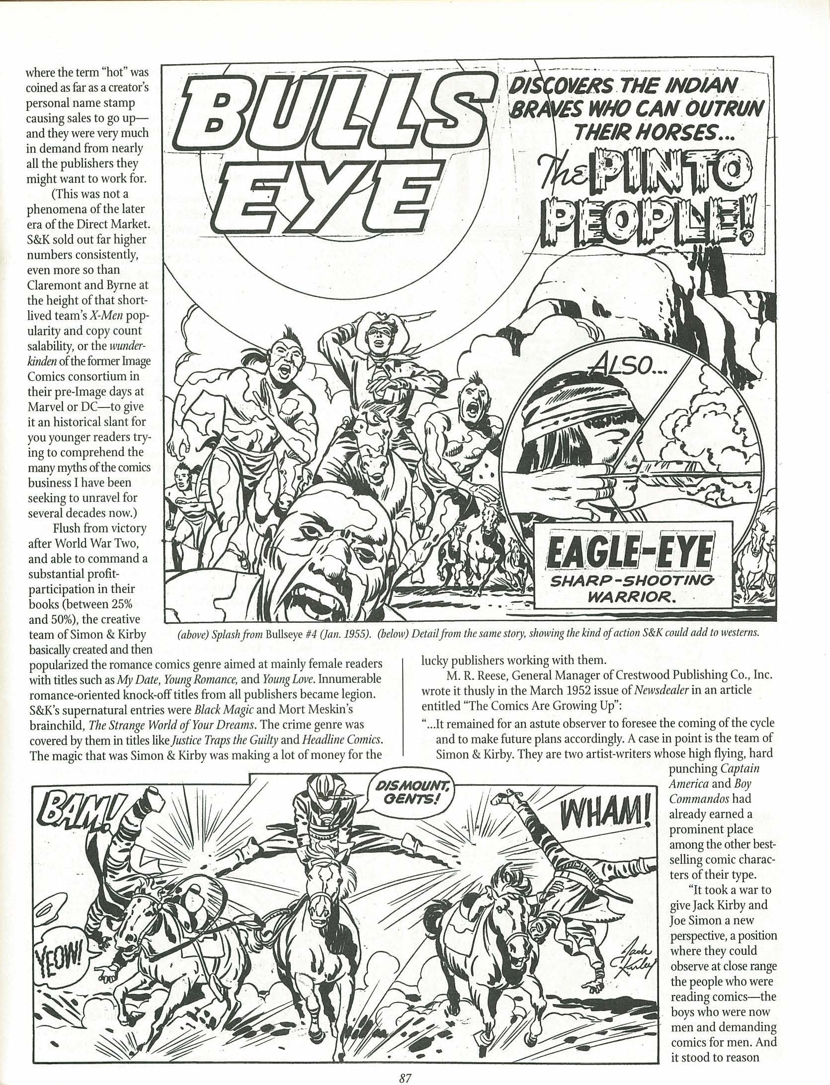Read online The Jack Kirby Collector comic -  Issue #25 - 86