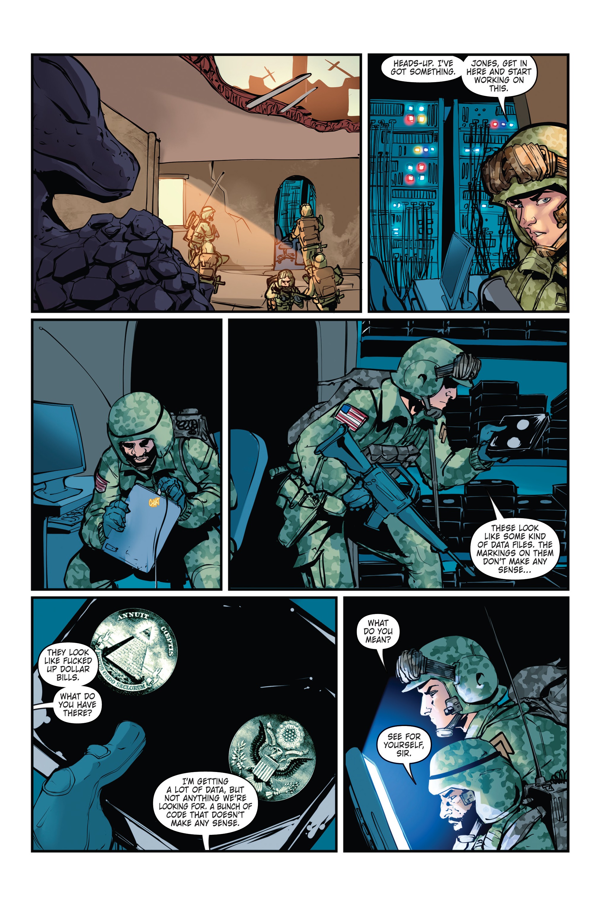 Read online Conspiracy comic -  Issue #5 - 14