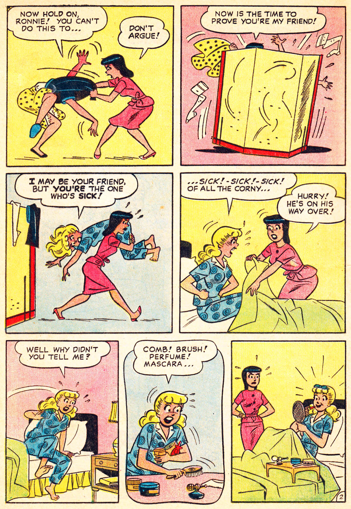 Read online Archie's Girls Betty and Veronica comic -  Issue #69 - 4