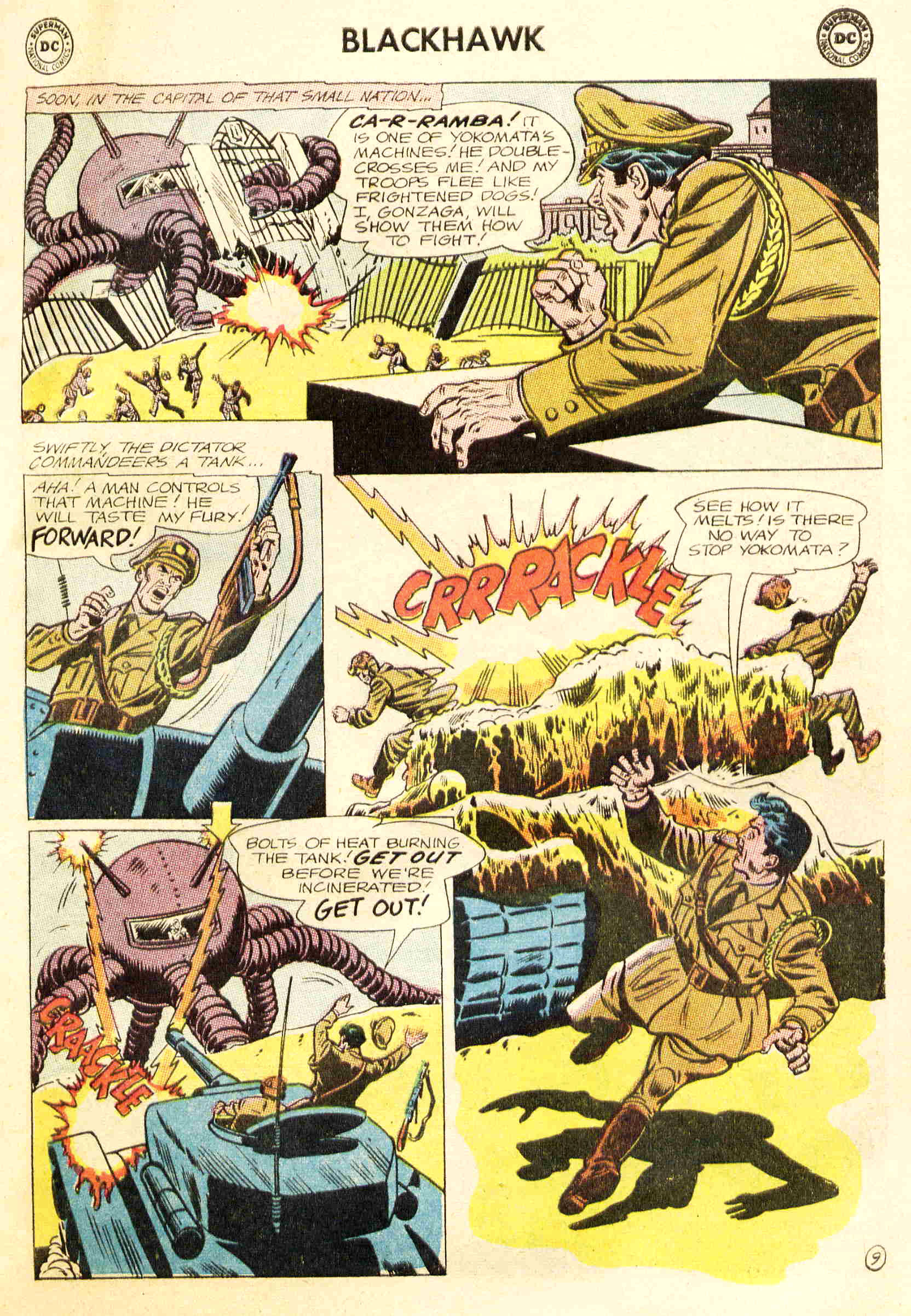 Blackhawk (1957) Issue #196 #89 - English 12
