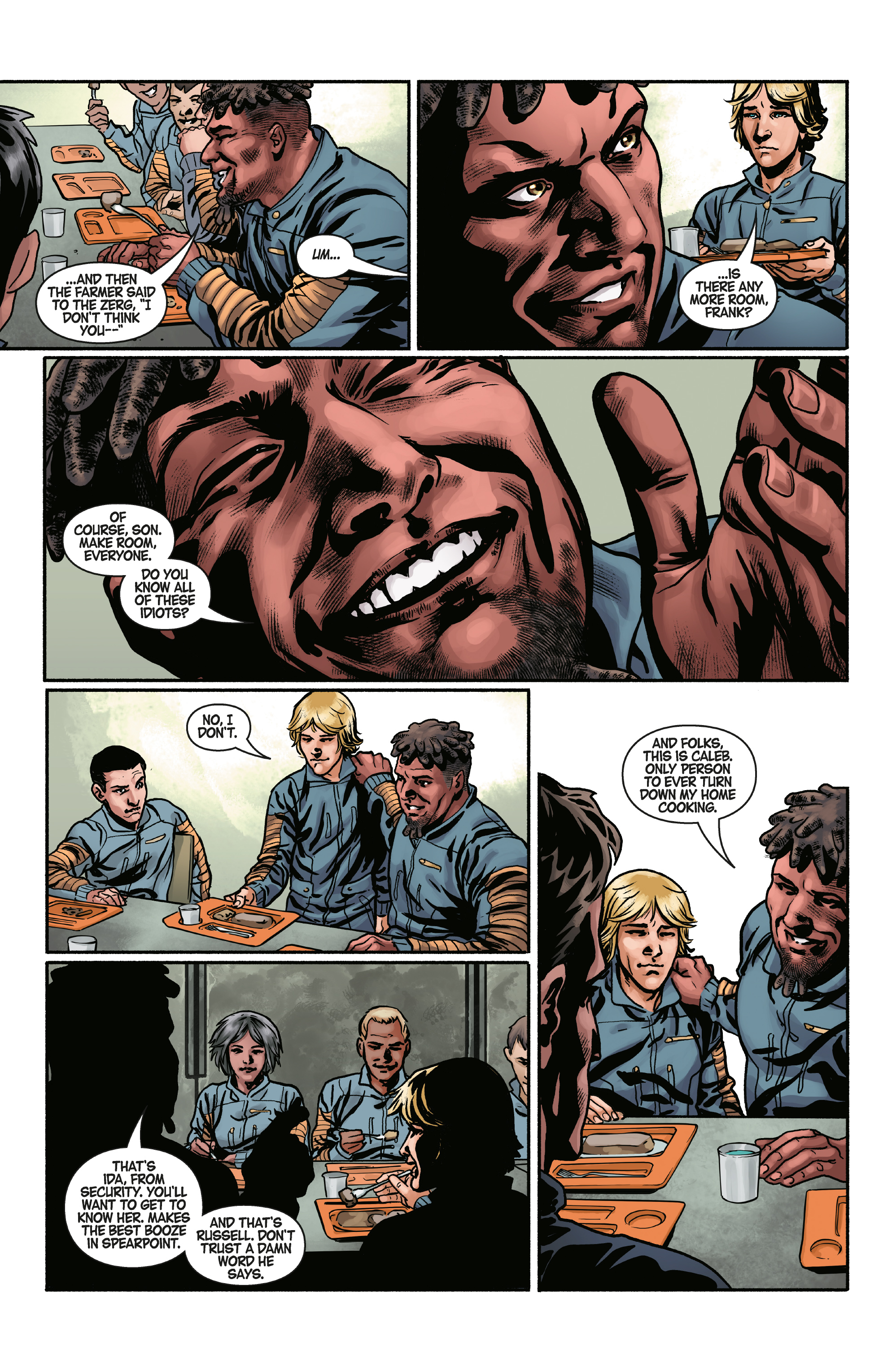 Read online StarCraft: Survivors comic -  Issue #1 - 19