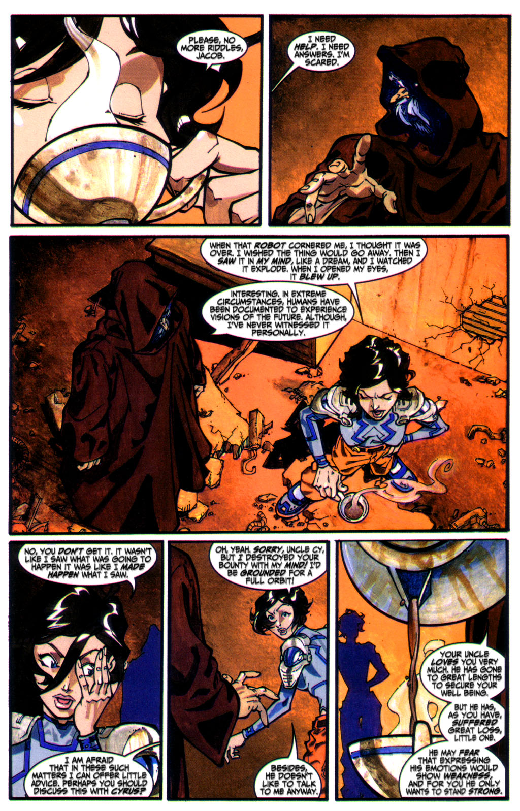 Read online Blue comic -  Issue #2 - 4