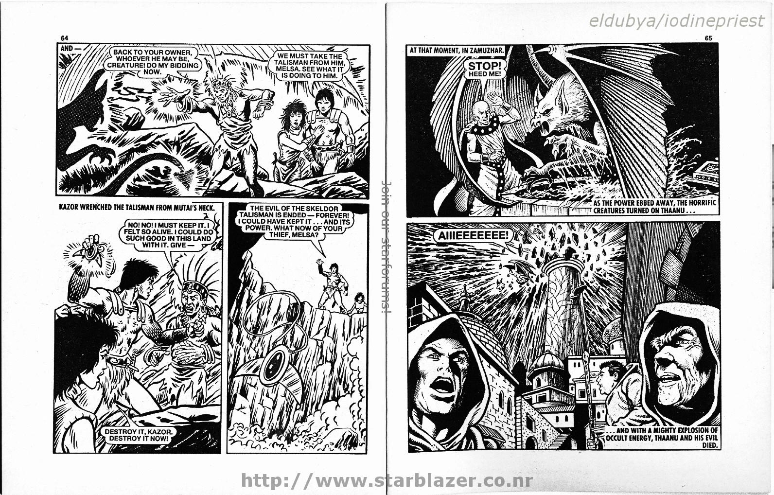 Read online Starblazer comic -  Issue #226 - 34