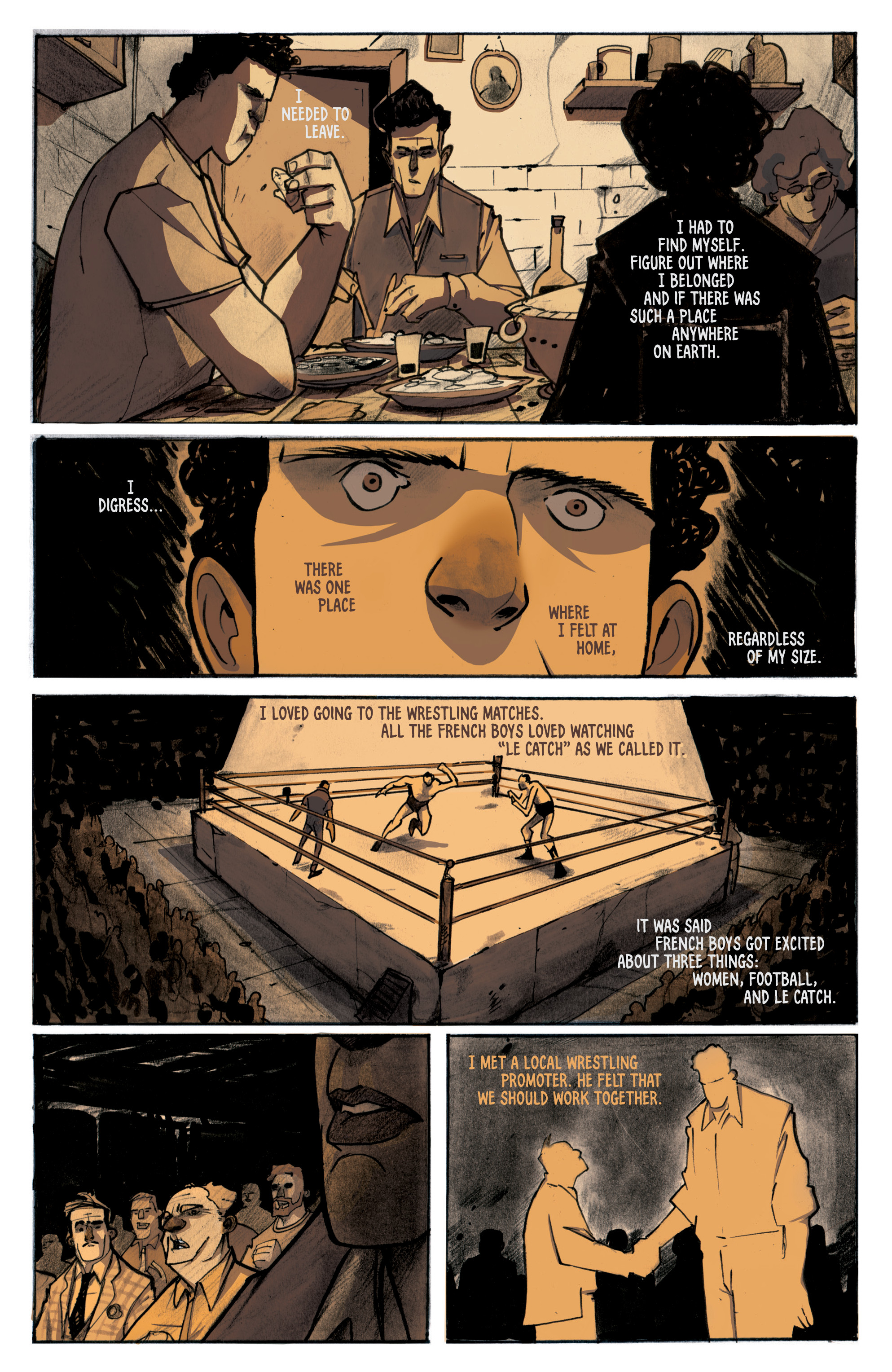 Read online Andre the Giant: Closer To Heaven comic -  Issue # TPB - 10