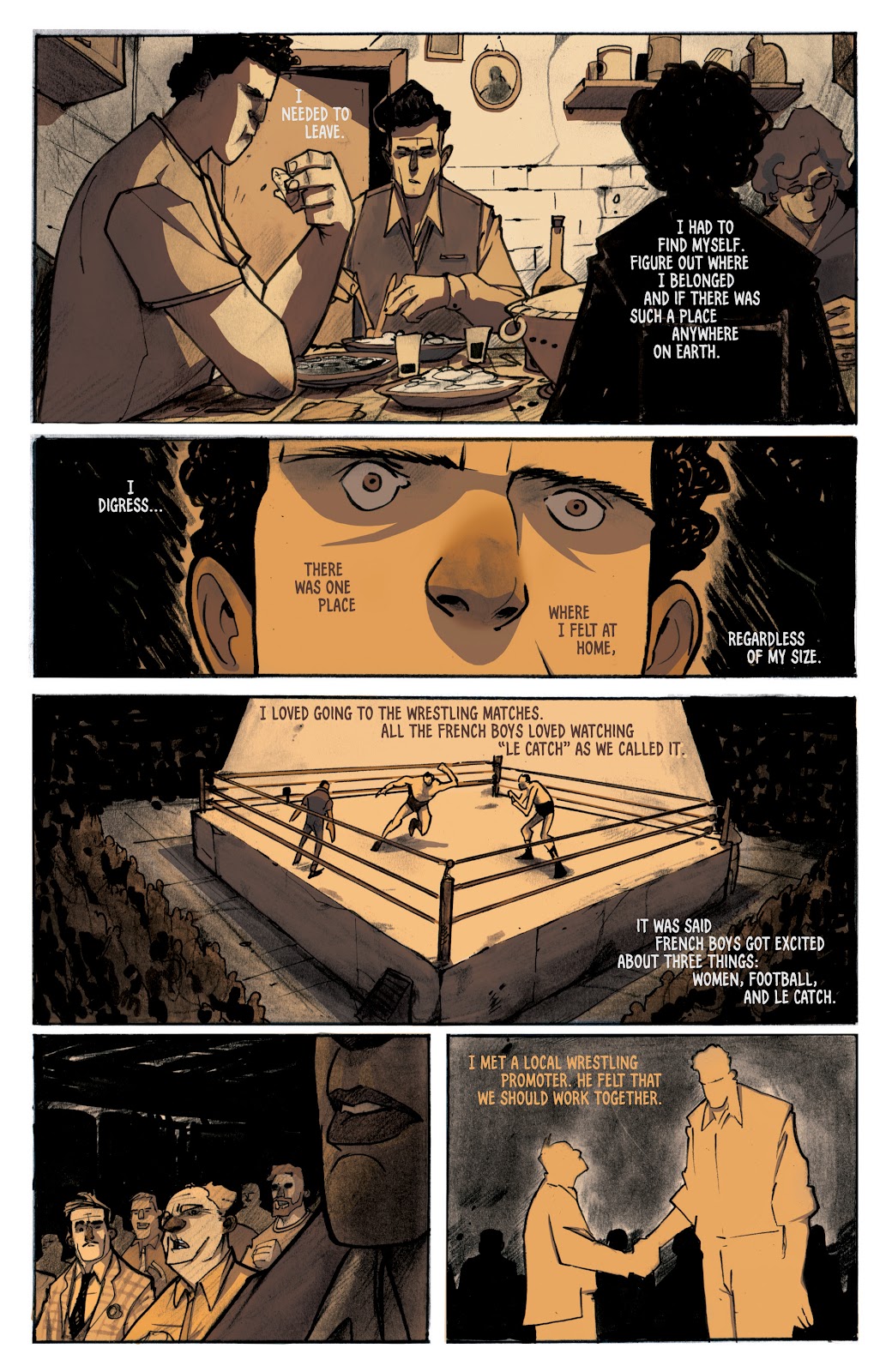 Andre the Giant: Closer To Heaven issue TPB - Page 10