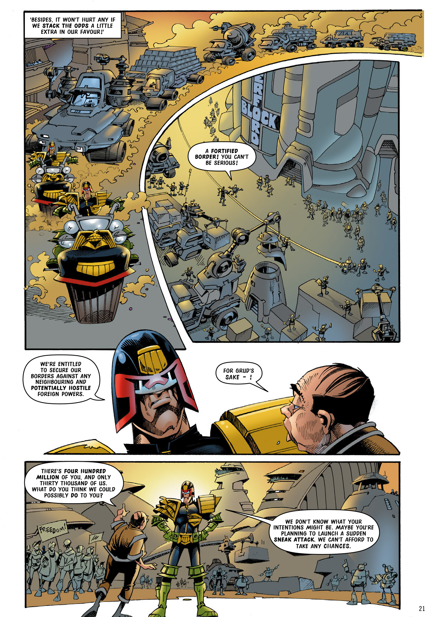 Read online Judge Dredd: The Complete Case Files comic -  Issue # TPB 36 (Part 1) - 23