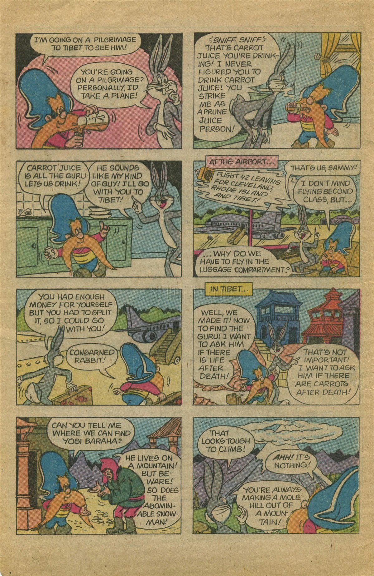 Read online Yosemite Sam and Bugs Bunny comic -  Issue #60 - 4