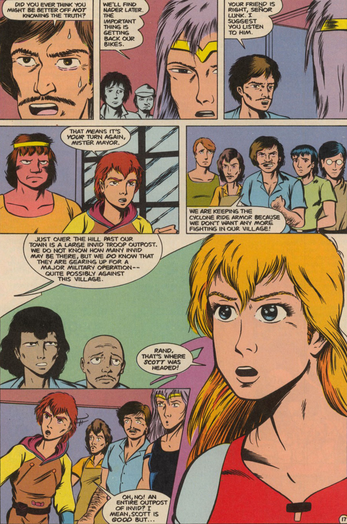 Read online Robotech The New Generation comic -  Issue #7 - 21