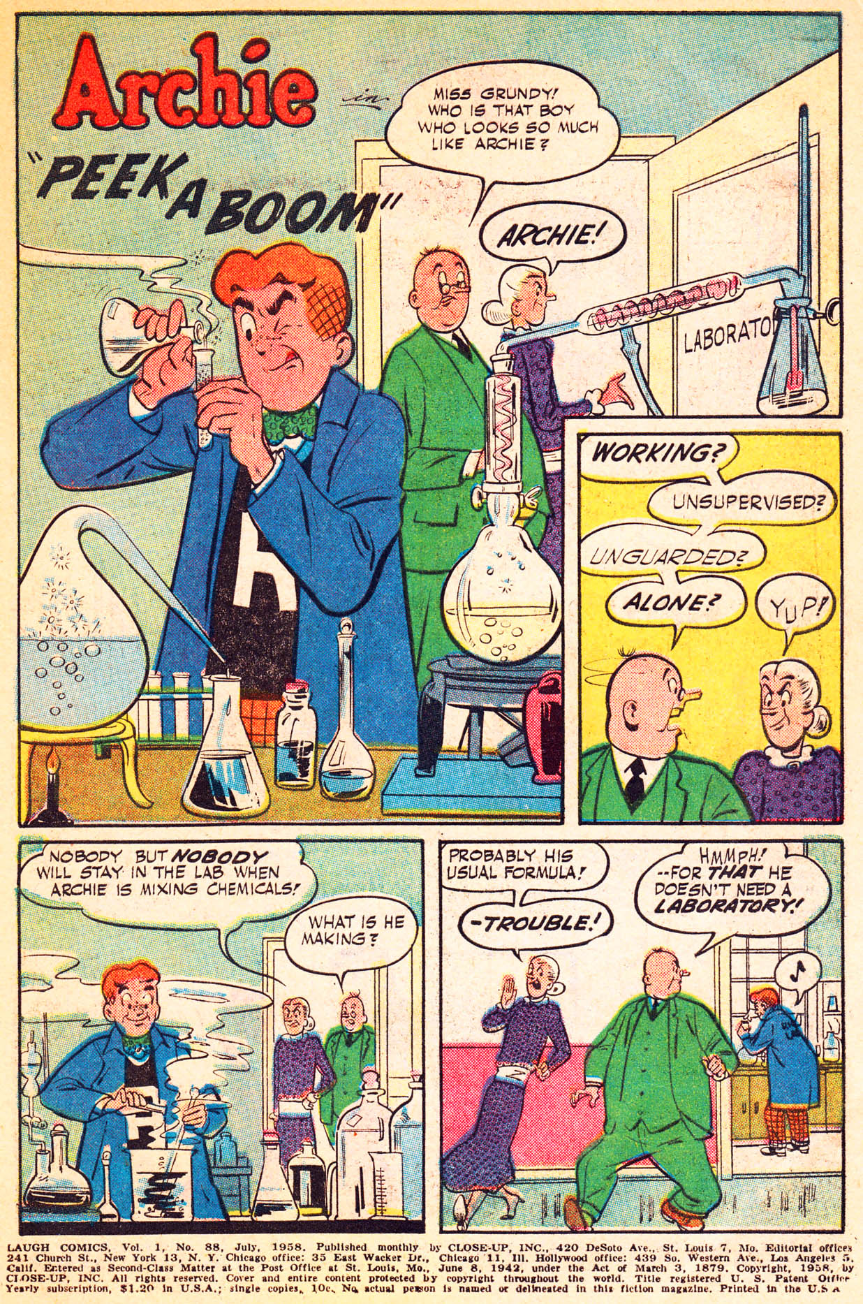 Read online Laugh (Comics) comic -  Issue #88 - 3