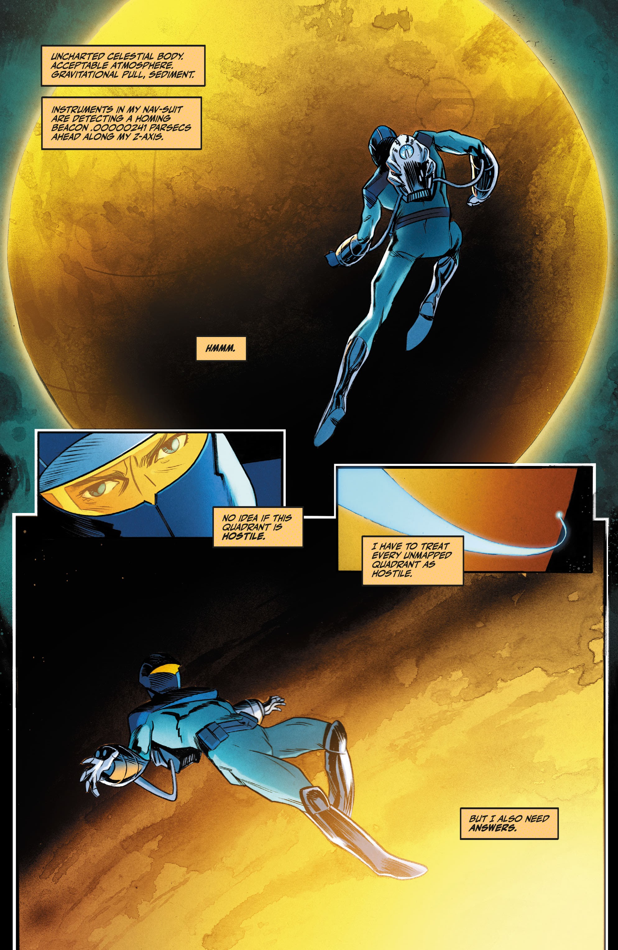 Read online The Blue Flame comic -  Issue #1 - 5