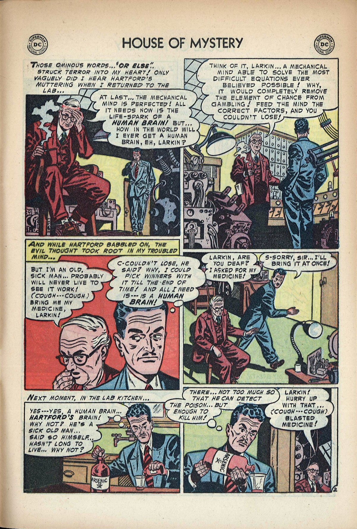 Read online House of Mystery (1951) comic -  Issue #18 - 29
