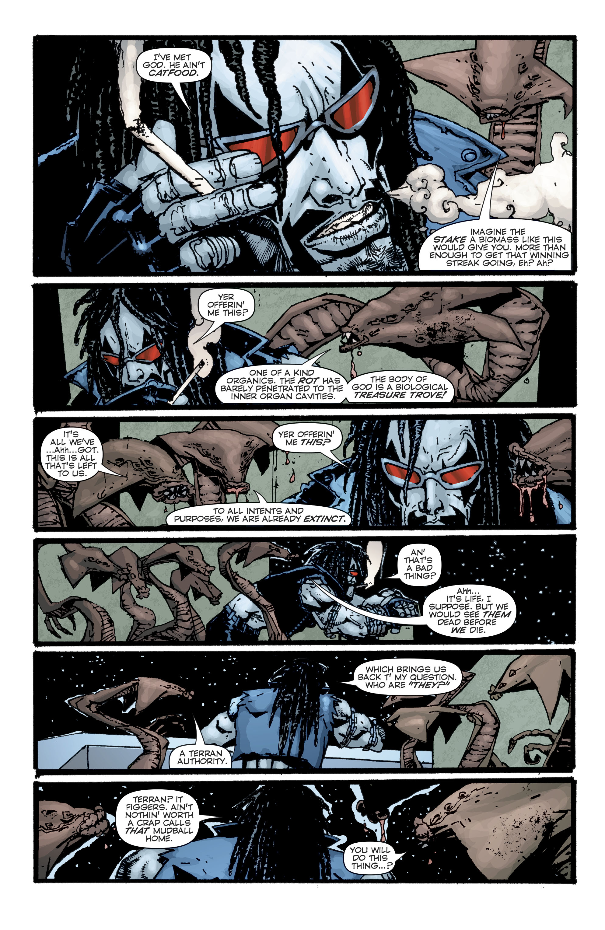 Read online Lobo by Keith Giffen & Alan Grant comic -  Issue # TPB 2 (Part 3) - 42