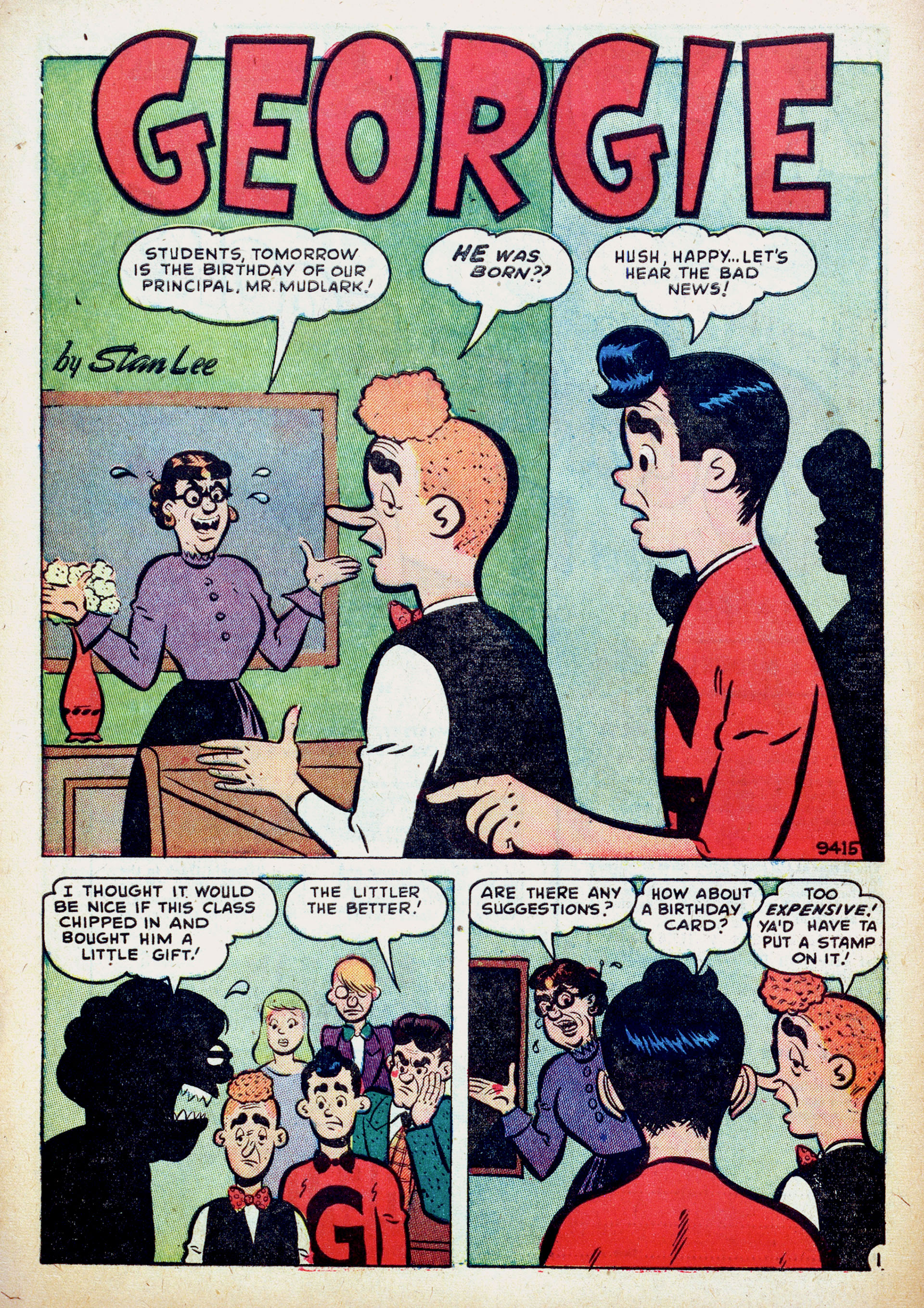 Read online Georgie Comics (1949) comic -  Issue #35 - 10
