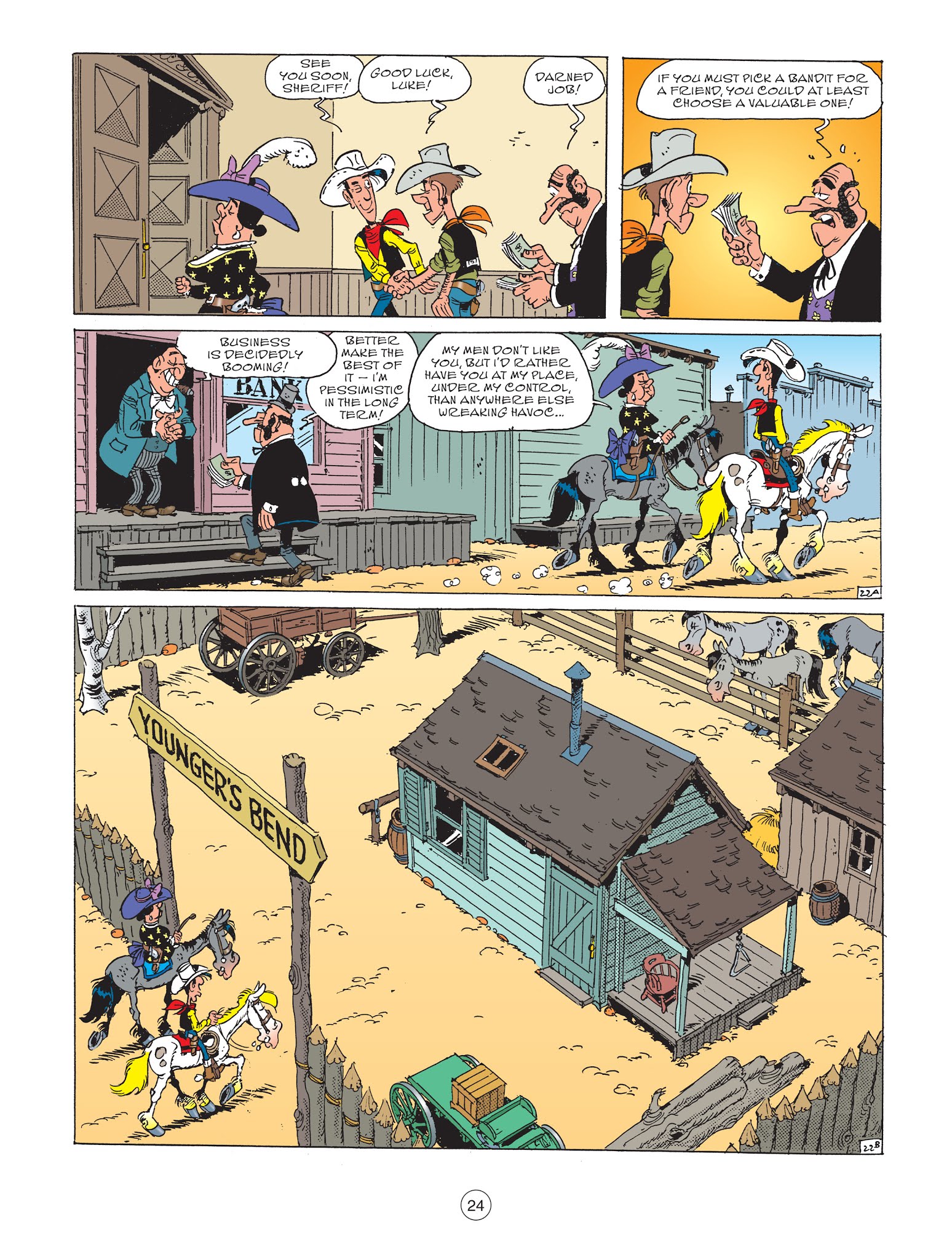 Read online A Lucky Luke Adventure comic -  Issue #67 - 25
