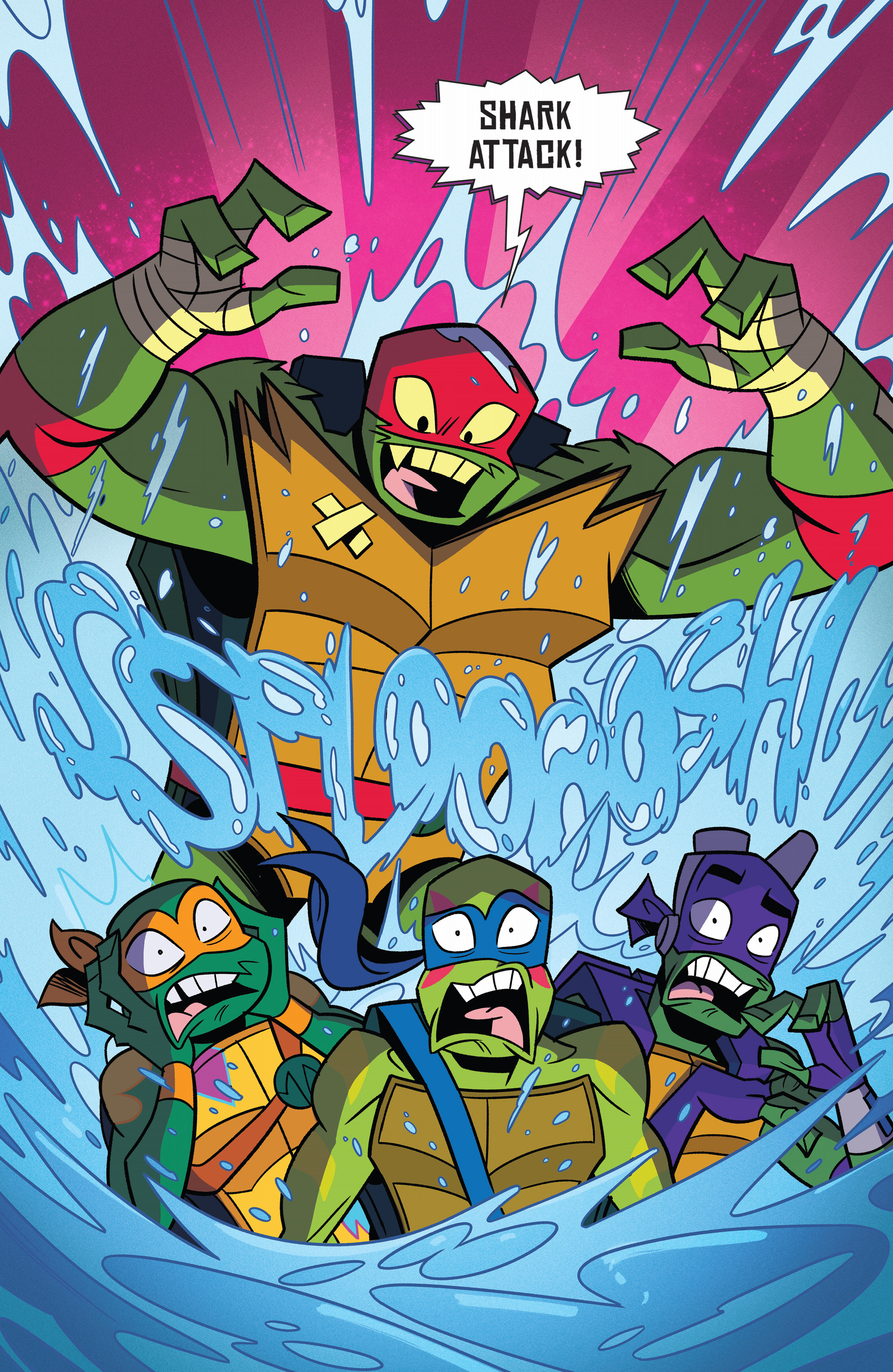 Read online Rise of the Teenage Mutant Ninja Turtles: Sound Off! comic -  Issue #1 - 8