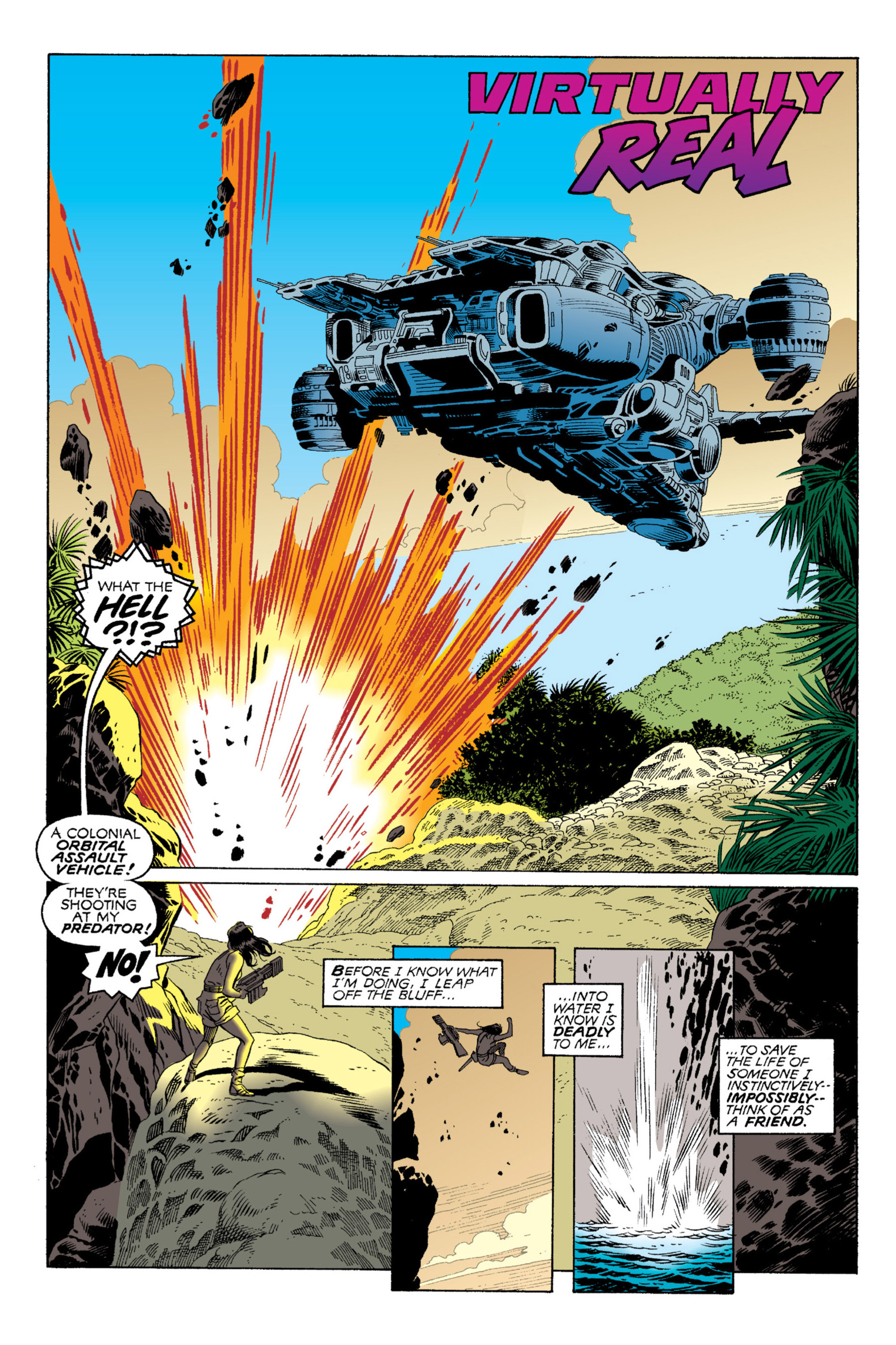 Read online Aliens vs. Predator Omnibus comic -  Issue # _TPB 2 Part 1 - 63