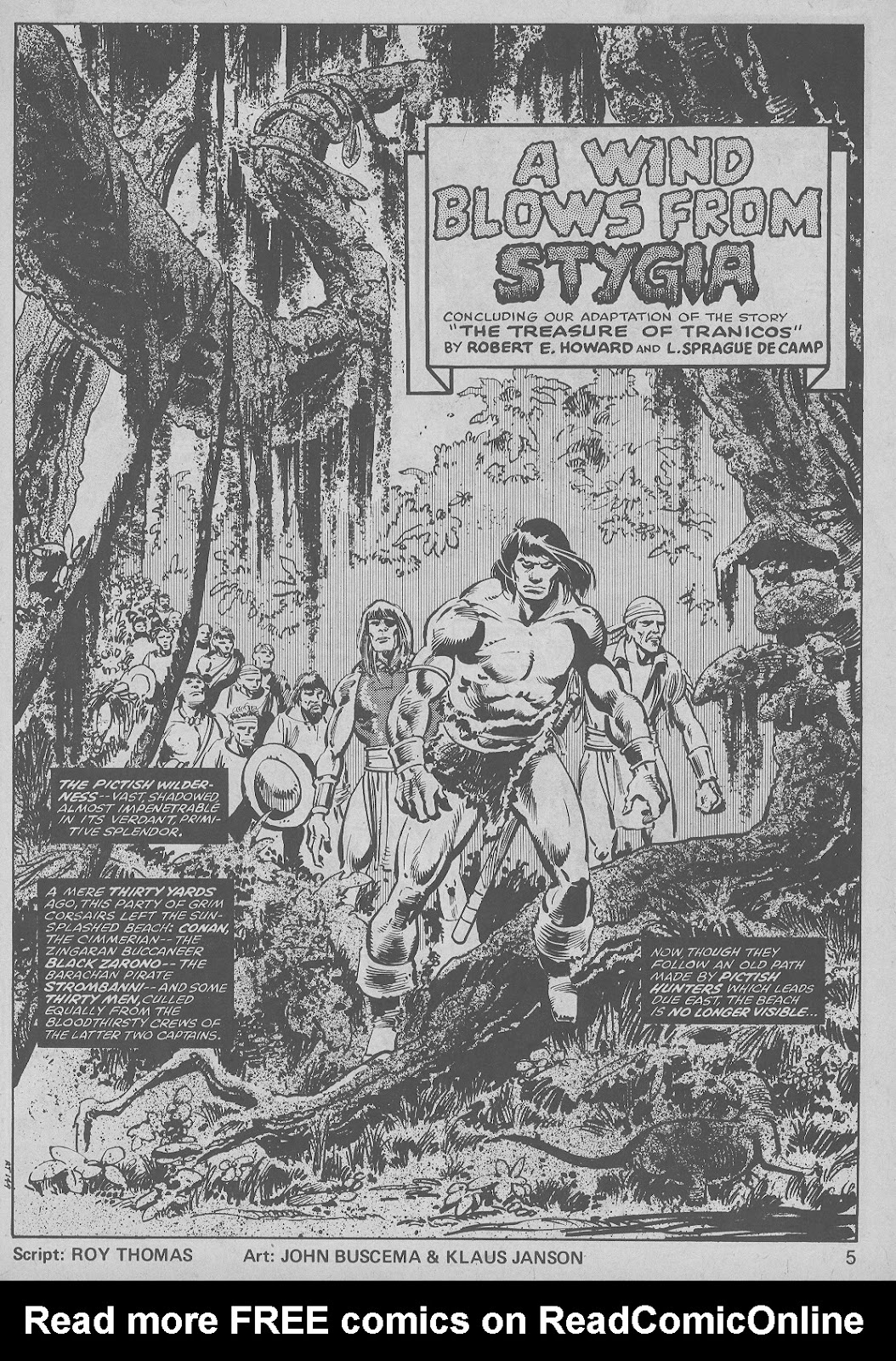 The Savage Sword Of Conan issue 48 - Page 5