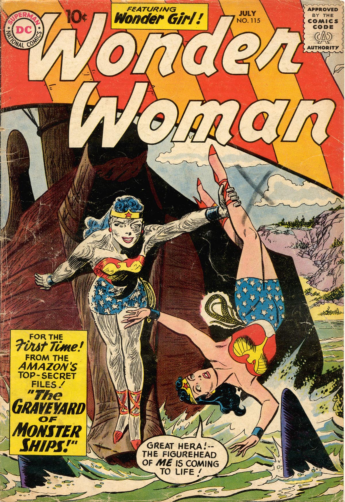 Read online Wonder Woman (1942) comic -  Issue #115 - 1